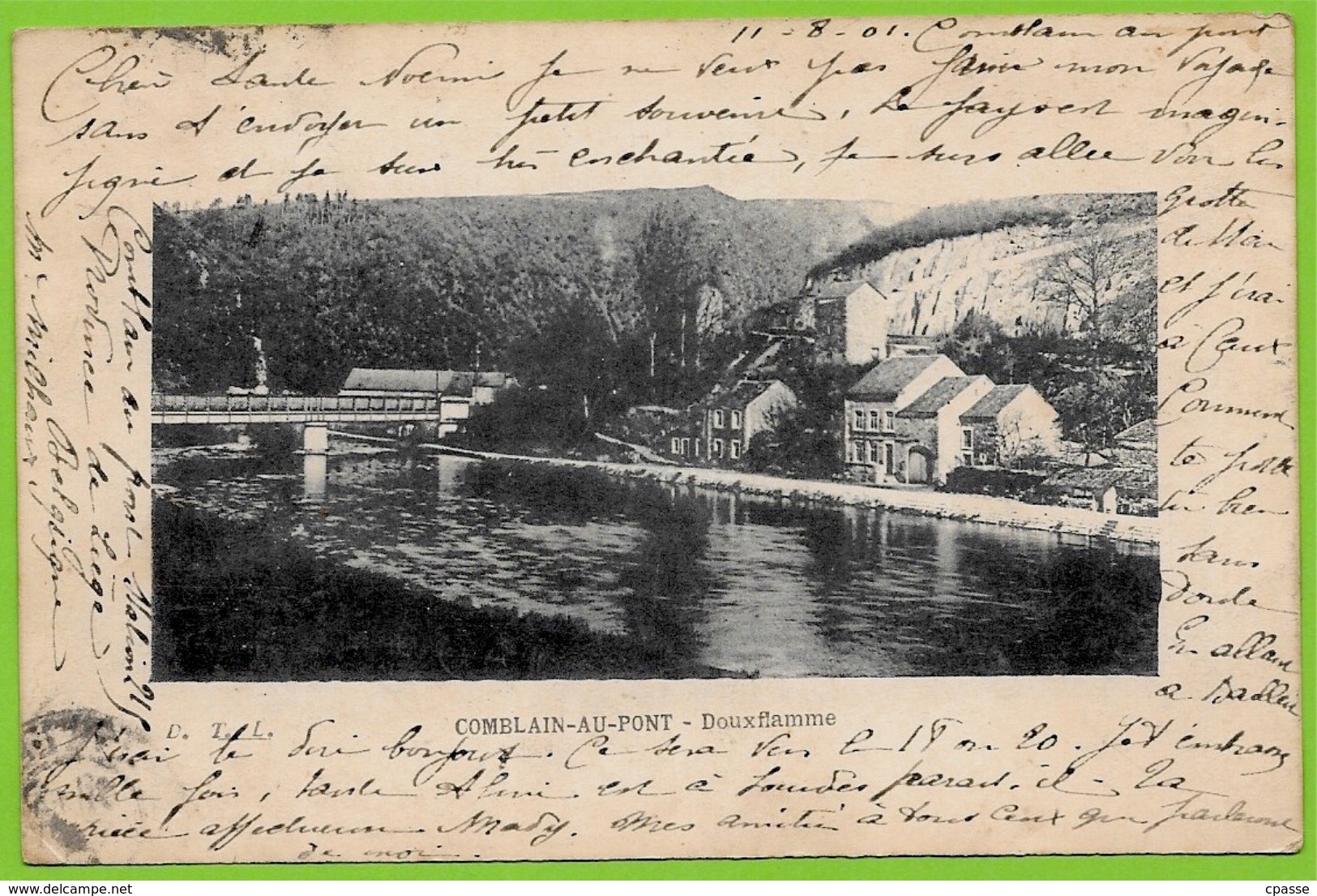 CPA Belgique Belgie - COMBLAIN-au-PONT - Douxflamme (a Voyagé En 1901 & Commentée "pays Magnifique") - Comblain-au-Pont