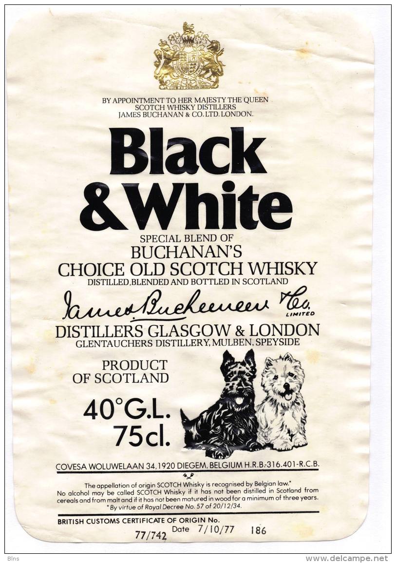 Black &amp; White - Whisky