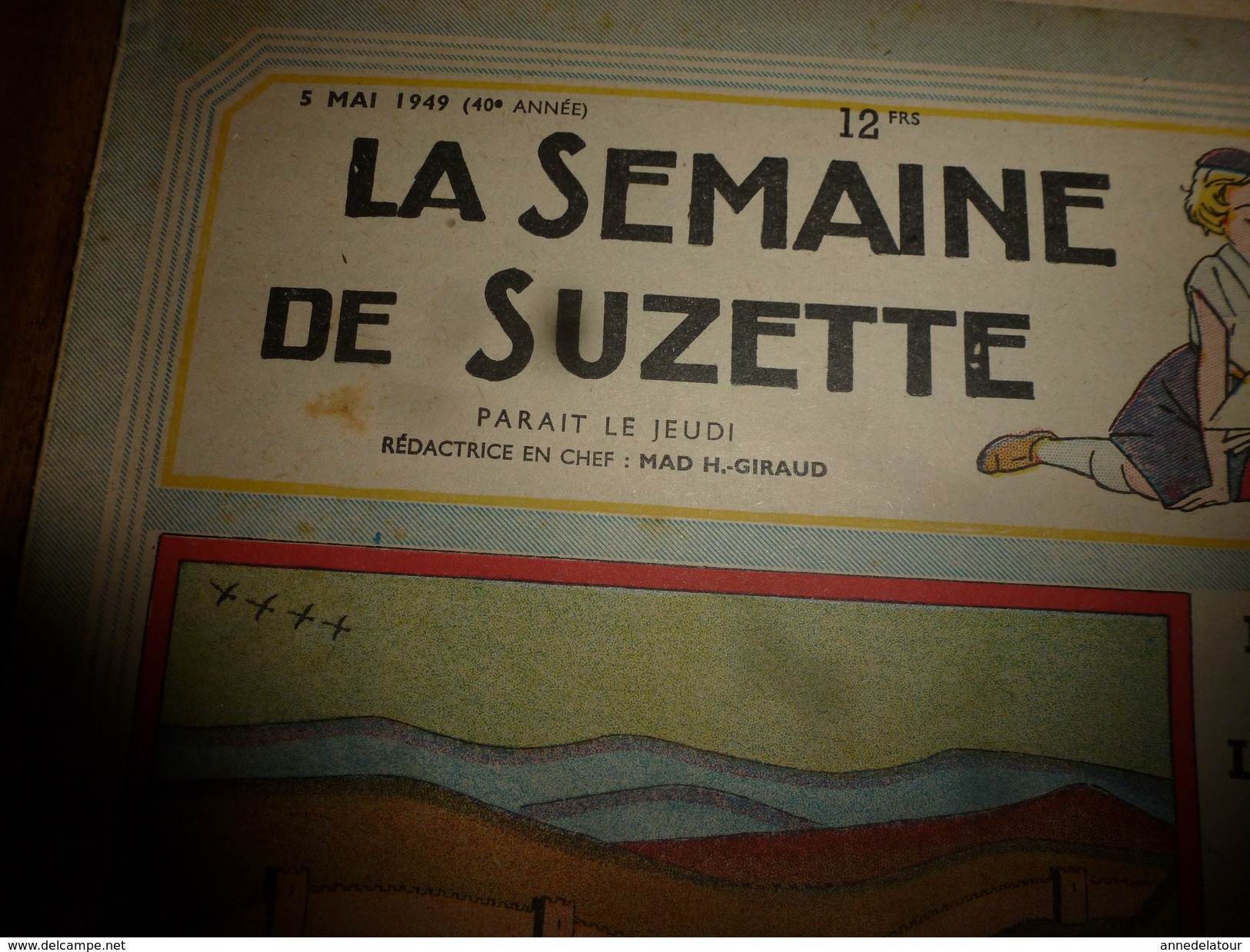 1949 LSDS: La Leçon De L'ARAIGNEE ; Les Aventures De Jaunet De Zillebeke ; Etc - La Semaine De Suzette