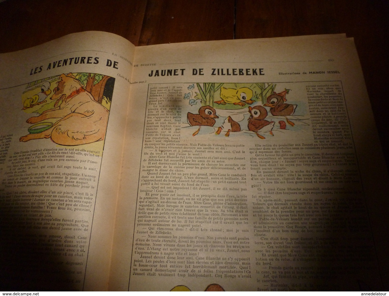 1949 LSDS: La Leçon De L'ARAIGNEE ; Les Aventures De Jaunet De Zillebeke ; Ecole Polytechnique Pour Les Filles ; Etc - La Semaine De Suzette