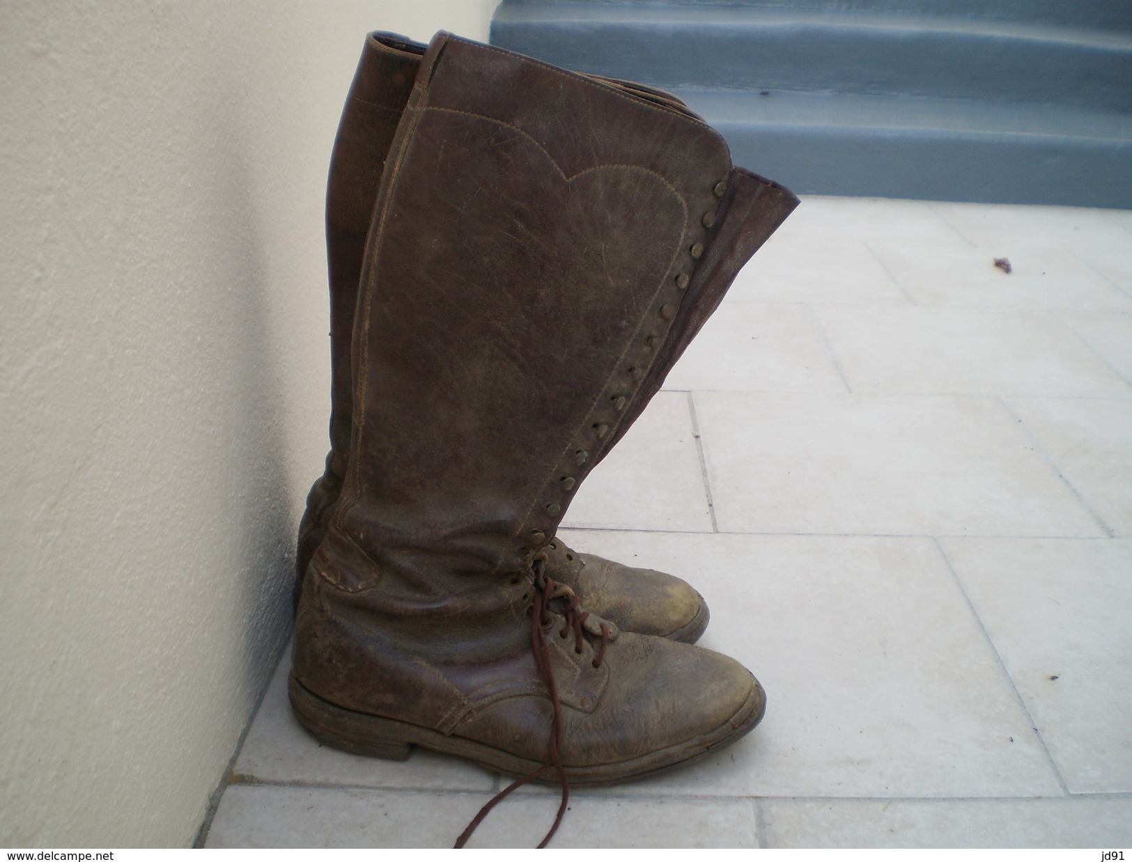 PAIRE DE BOTTES D'OFFICIER - 1914-18