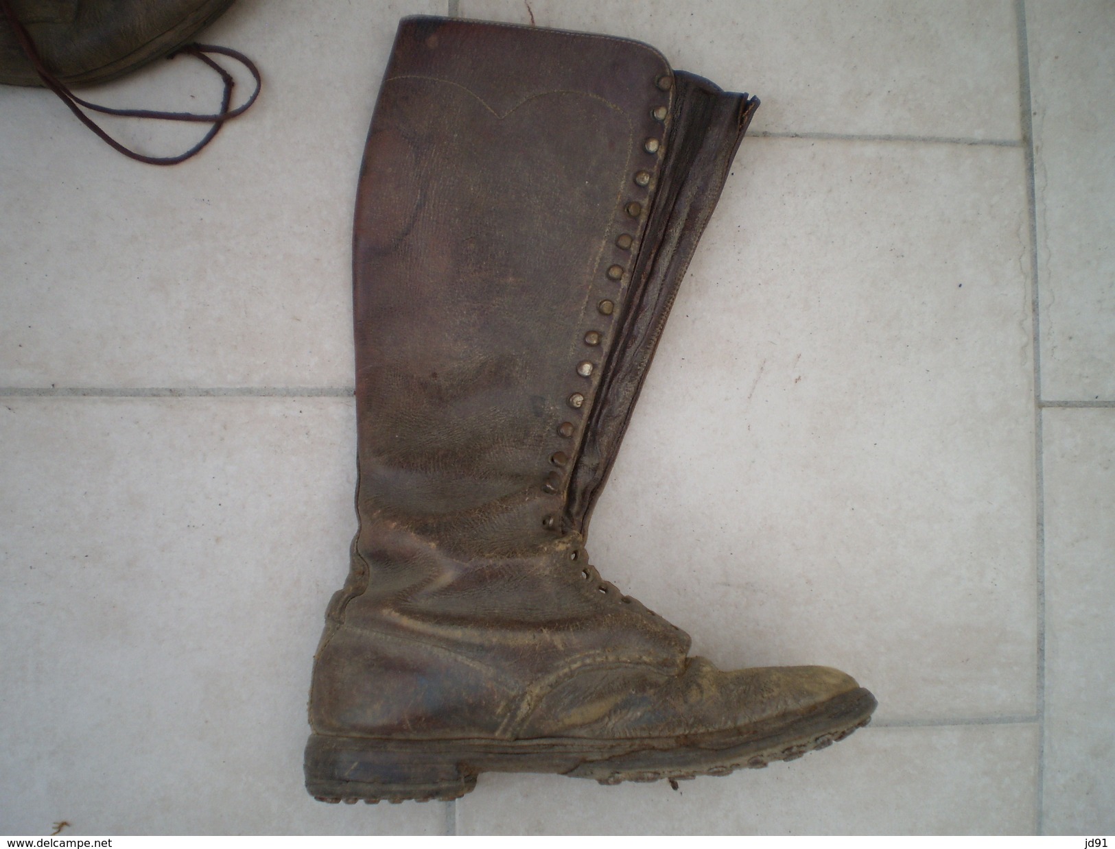 PAIRE DE BOTTES D'OFFICIER - 1914-18