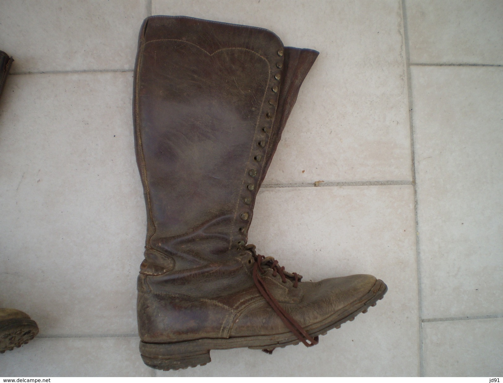 PAIRE DE BOTTES D'OFFICIER - 1914-18