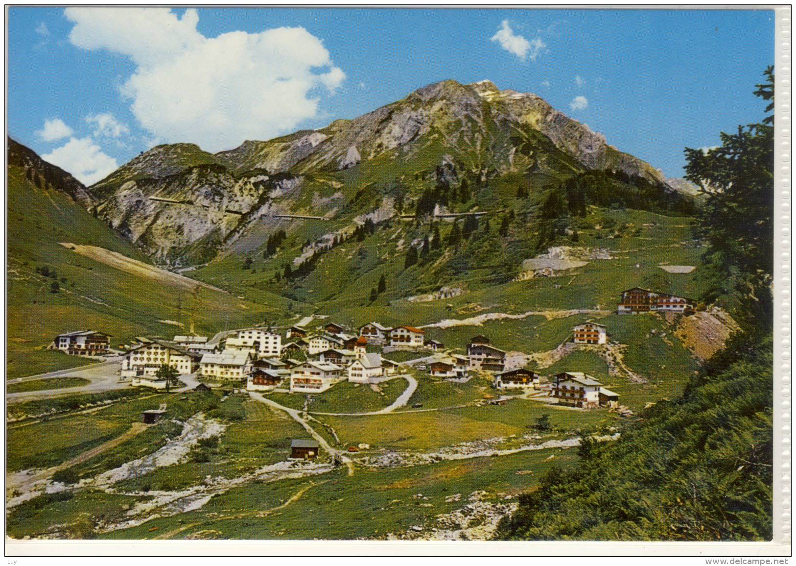 STUBEN AM ARLBERG MIT FLEXENSTRASSE UND TRITTKOPF - Stuben