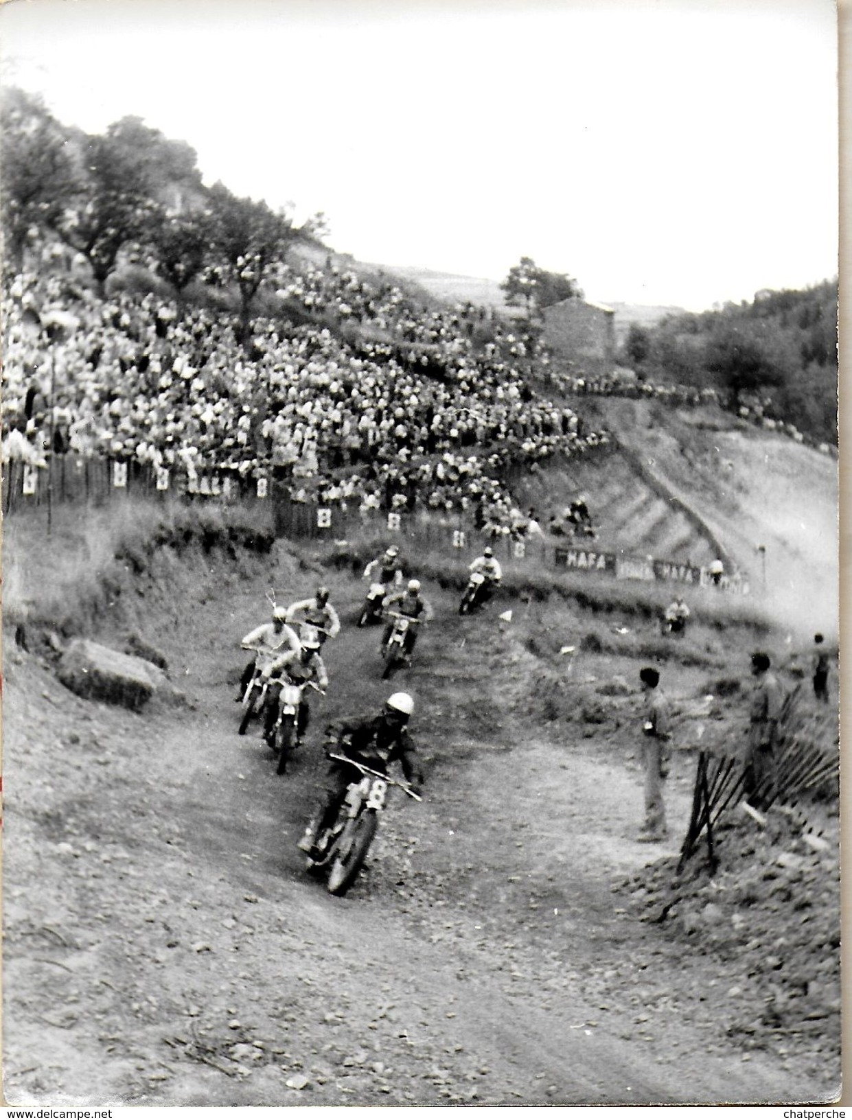 PHOTO PHOTOGRAPHIE LOT 3 PHOTOS COMPETITION MOTOCYCLISTE MOTO-CROSS LIEUX A IDENTIFIER - Autres & Non Classés