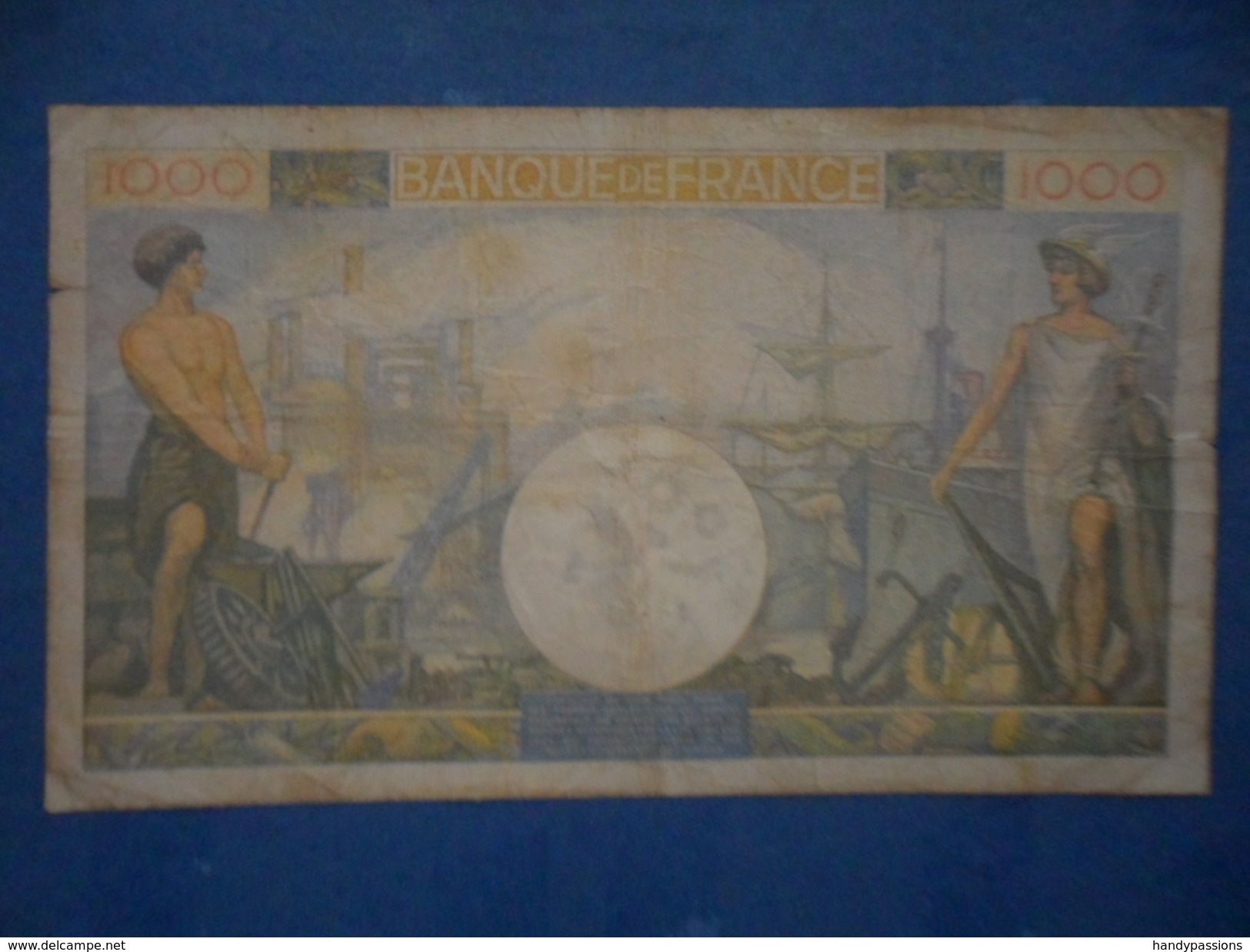 1 000 FRANCS 6/2/1941 COMMERCE ET INDUSTRIE - 1 000 F 1940-1944 ''Commerce Et Industrie''