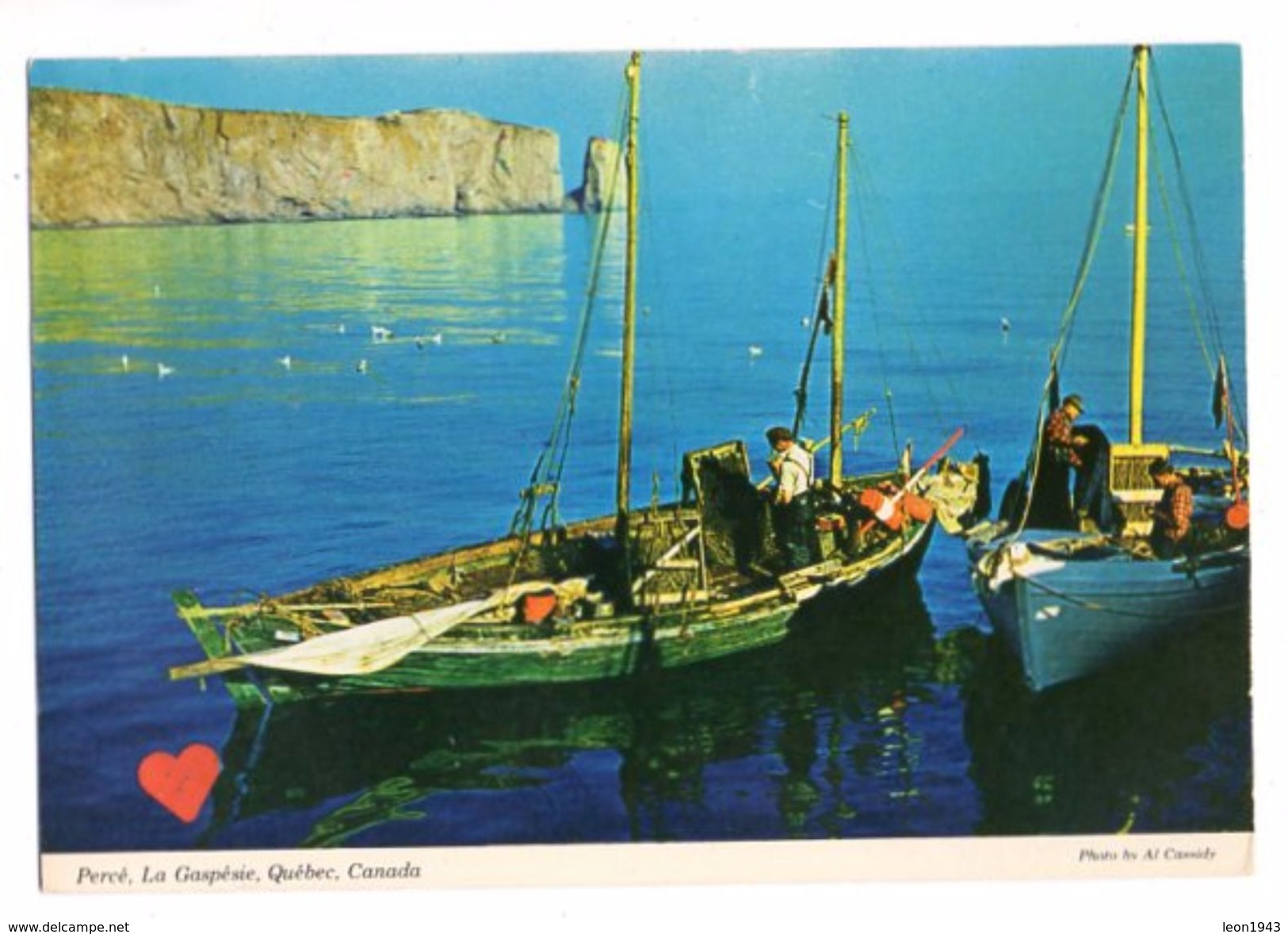 23894-LE-CANADA-Percé,La Gaspésie,Québec,Canada-------------bateaux-animée - Percé