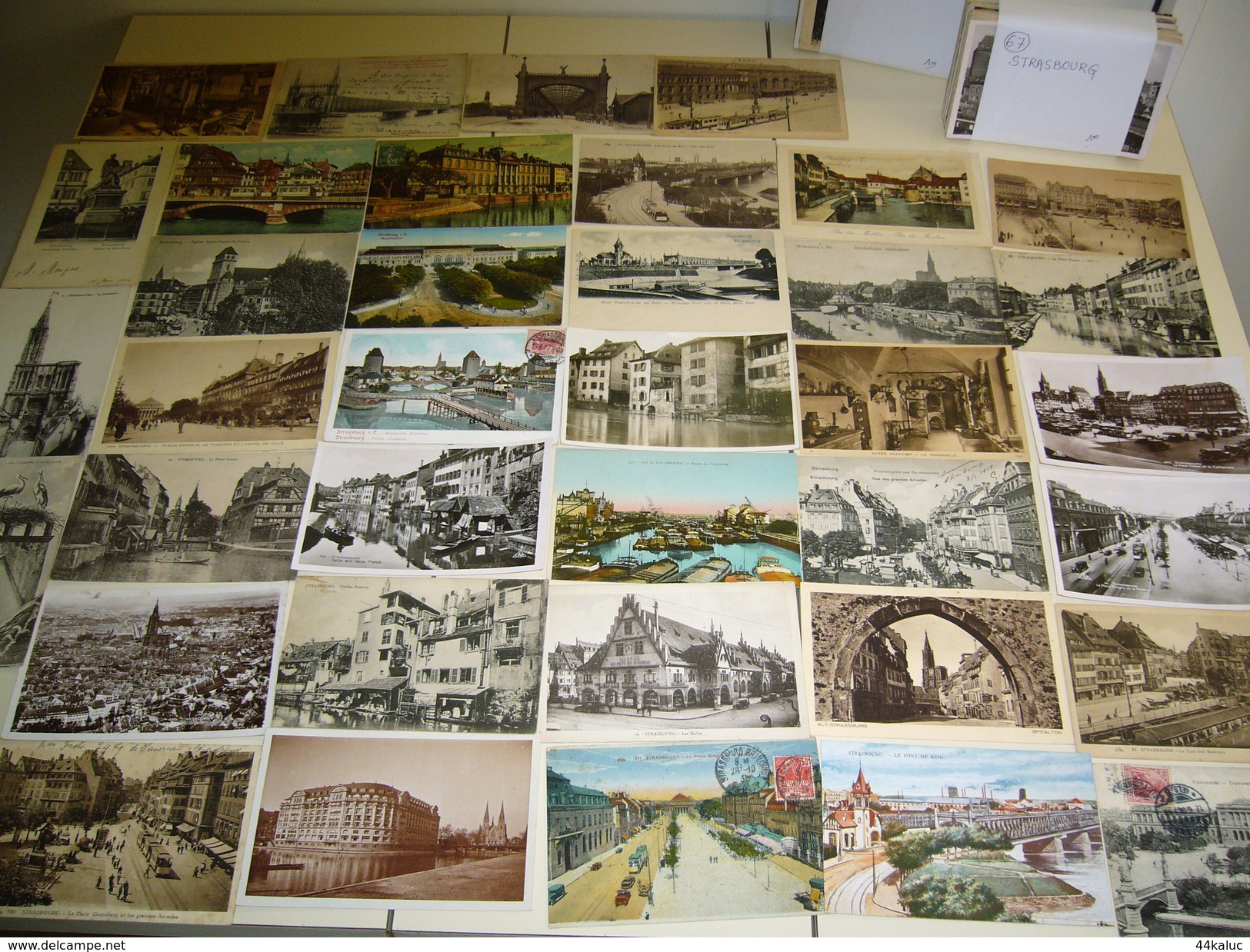 STRASBOURG Un Lot De 250 Cartes Anciennes - Strasbourg