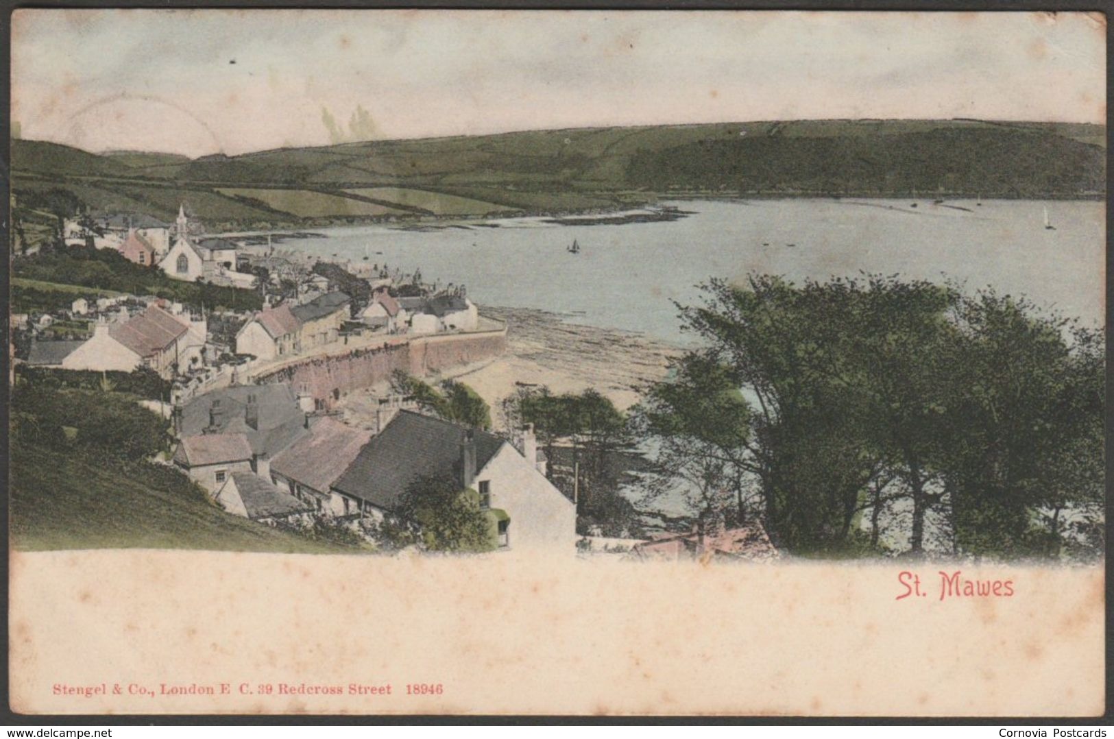 St Mawes, Cornwall, 1904 - Stengel Postcard - Other & Unclassified