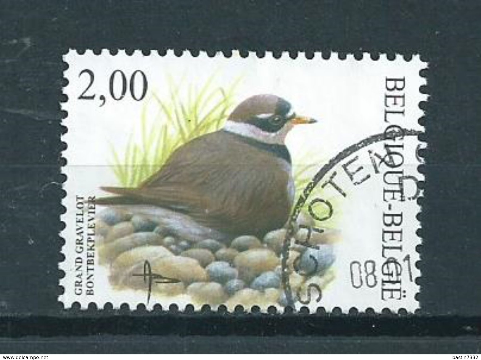 Belgium 2,00 Birds,oiseaux,vögel,oiseaux,Buzin Used/gebruikt/oblitere - Gebruikt