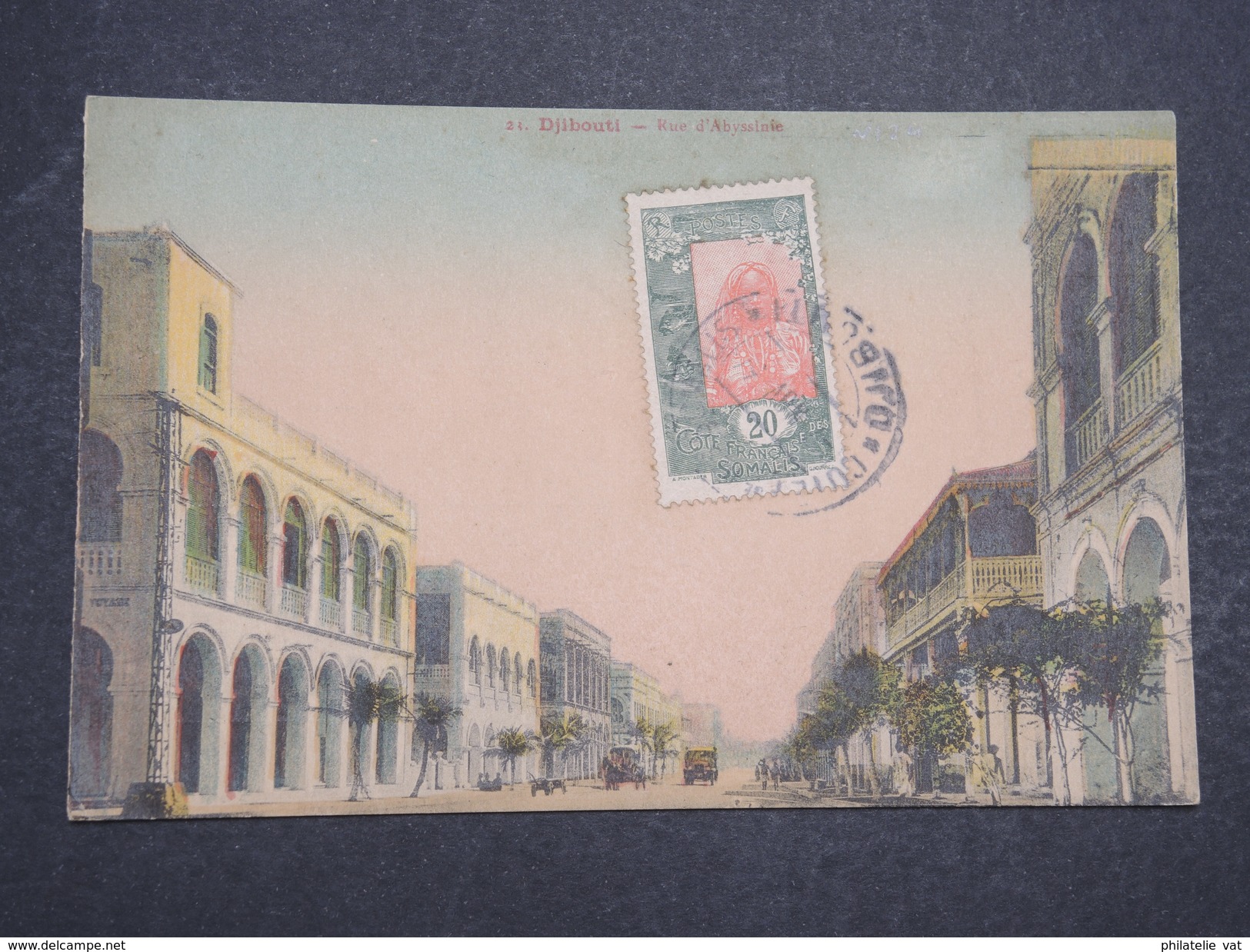 COTE FRANçAISE DES SOMALIS - Carte Postale Djibouti Pour Paris -Nov 1934 - P22098 - Lettres & Documents