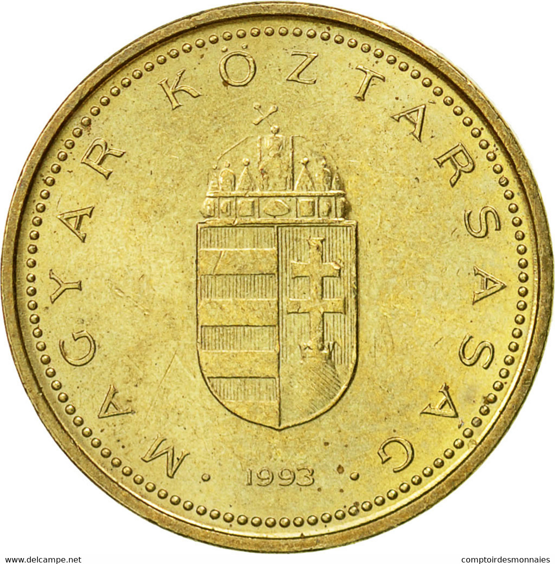 Monnaie, Hongrie, Forint, 1993, Budapest, SUP, Nickel-brass, KM:692 - Hongrie