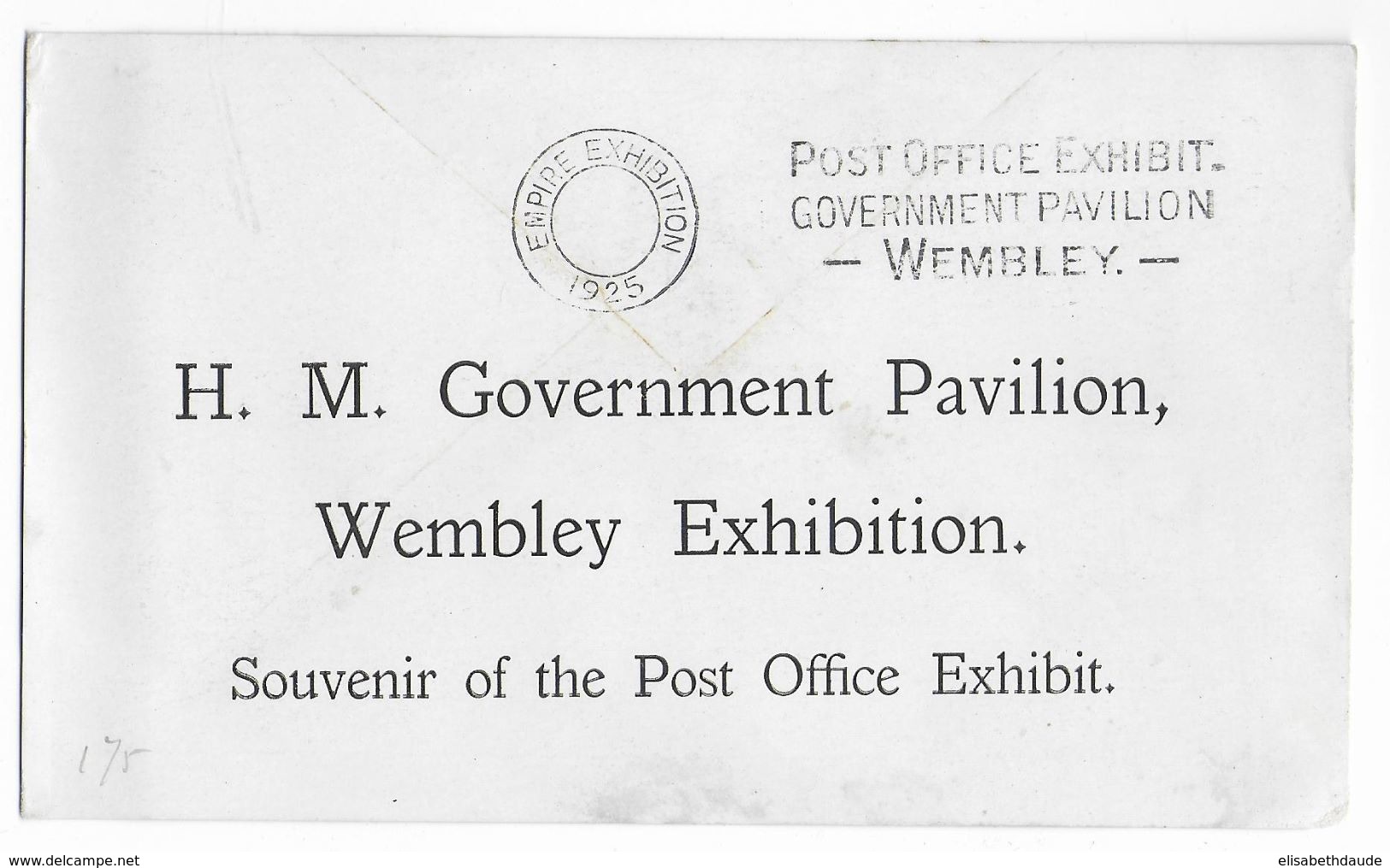 GB - 1925 - SUPERBE CARTE PUBLICITAIRE TELEPHONE De L'EXPO De L'EMPIRE à LONDON Avec MECA De WEMBLEY Au DOS - Cartas & Documentos