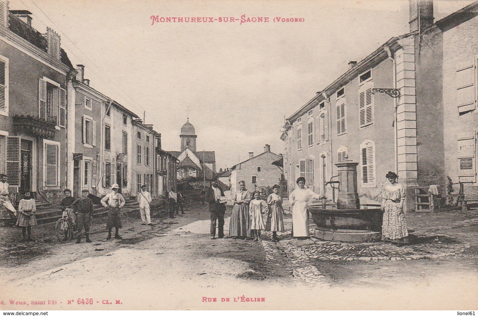 MONTHUREUX-sur-SAÖNE : (88) Rue De L'église - Monthureux Sur Saone