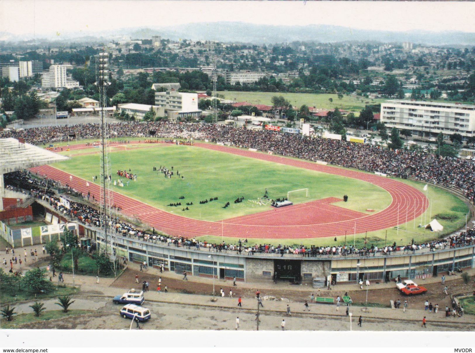 CARTE  De  Stade  De:      ADDIS  ABABA   ETHIOPIE    NATIONAL STADUIM         # REFERENCE . A.S. 134 - Fútbol