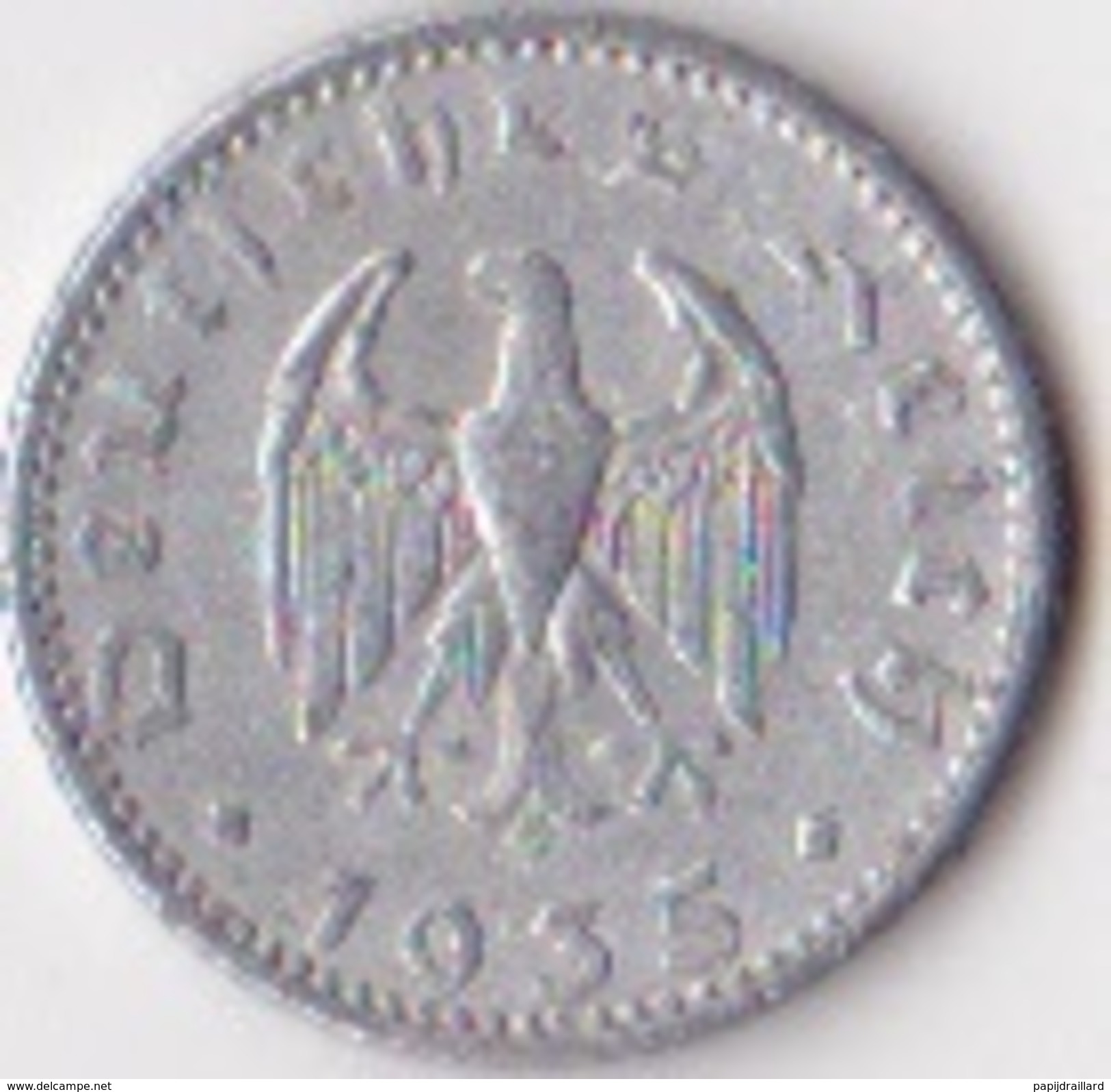 R.F.A. Pièce De 50 Reichpfennig 1935 - 50 Reichspfennig