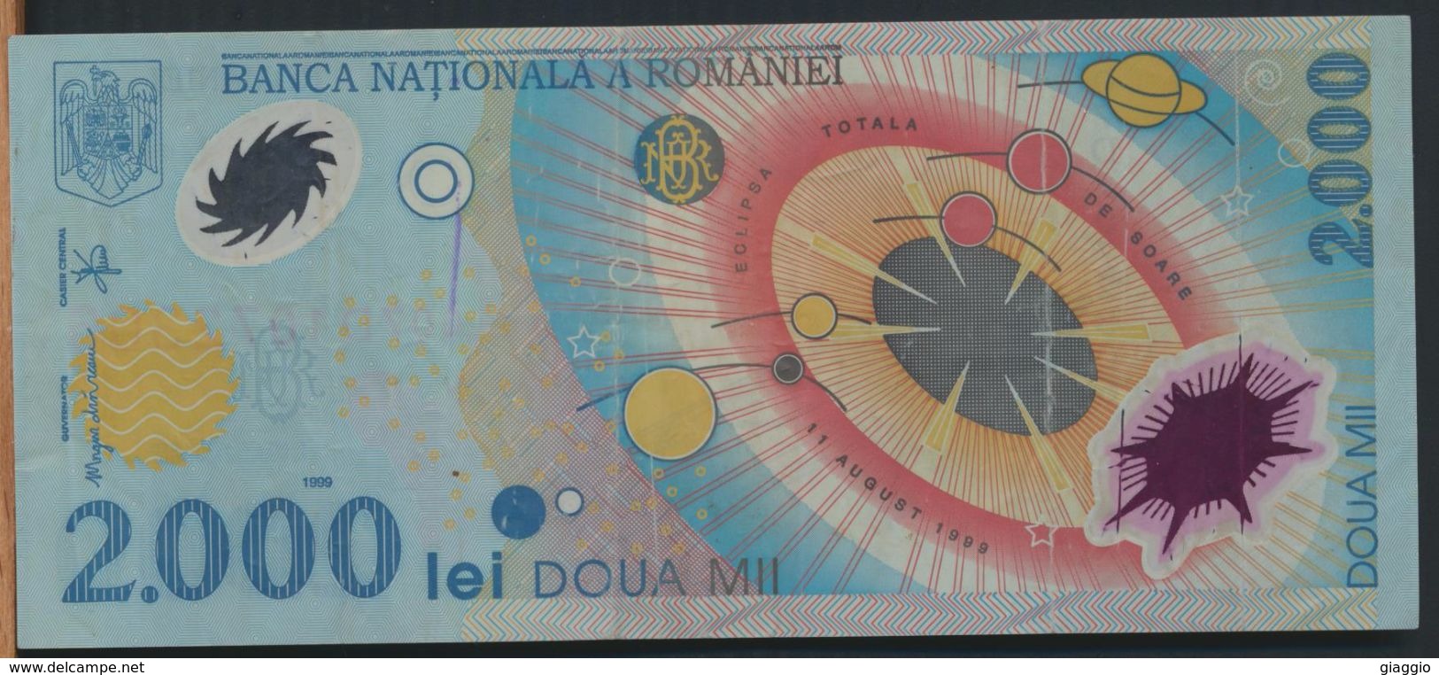 °°° ROMANIA - 2000 LEI 1999 °°° - Romania