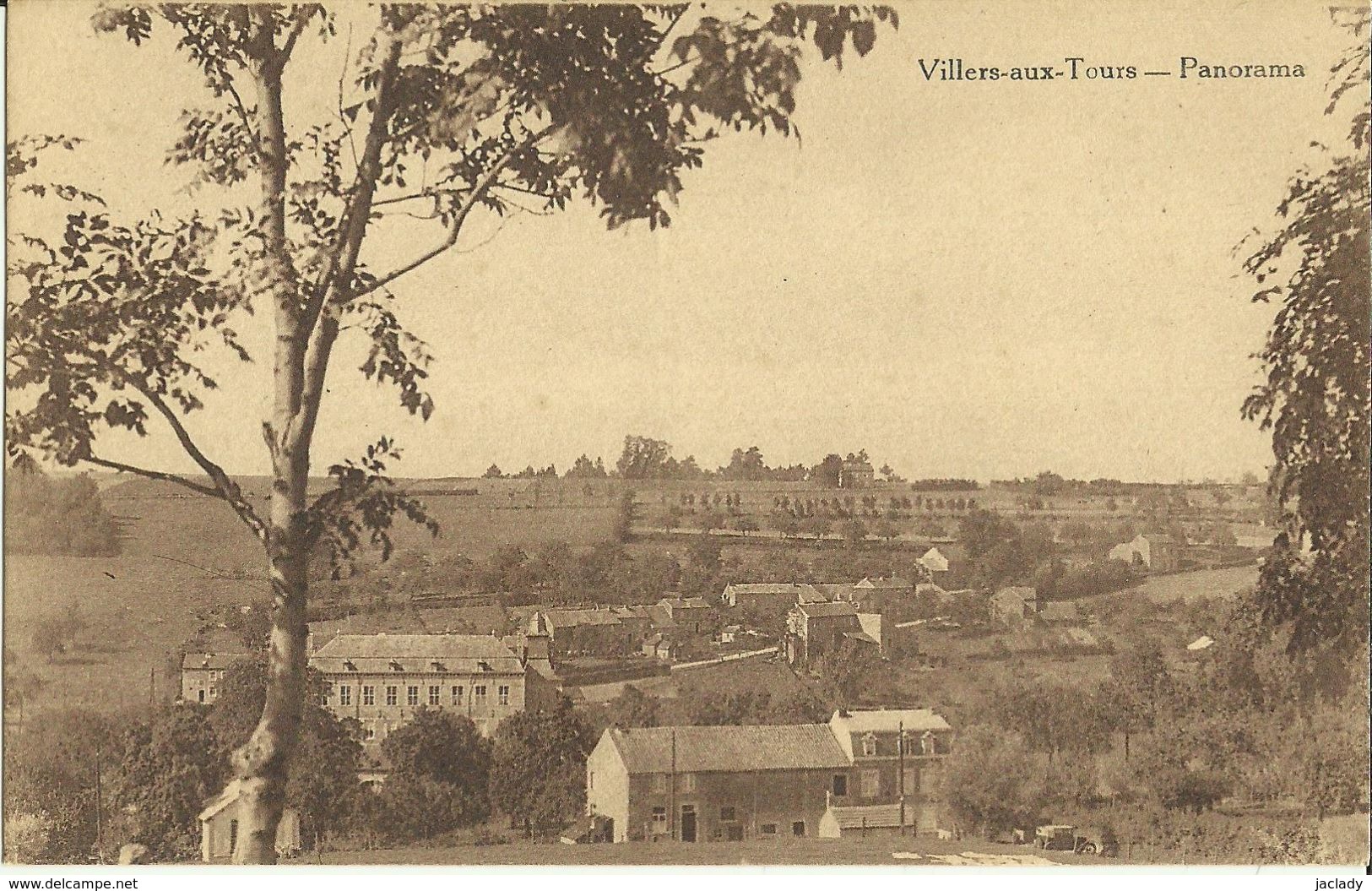 Villers - Aux - Tours -- Panorama.   (2 Scans) - Anthisnes
