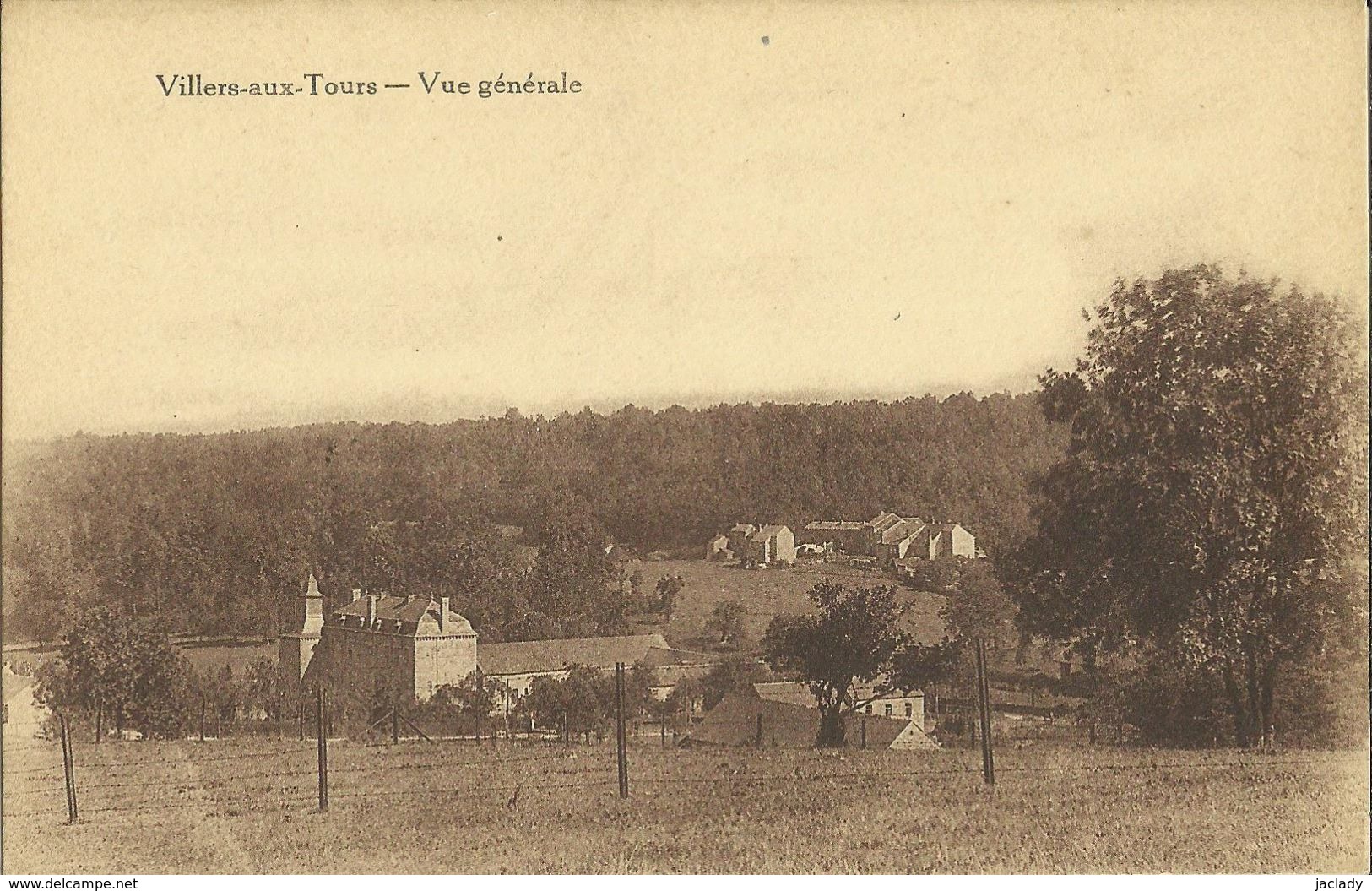 Villers - Aux - Tours -- Vue Générale.   (2 Scans) - Anthisnes