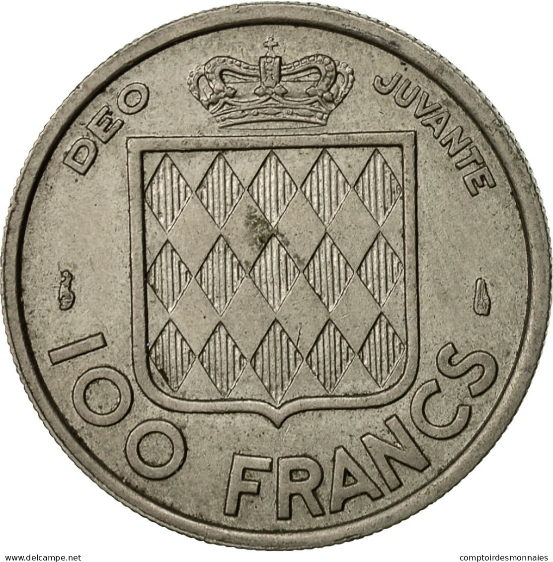 Monnaie, Monaco, Rainier III, 100 Francs, Cent, 1956, TTB+, Copper-nickel - 1949-1956 Oude Frank