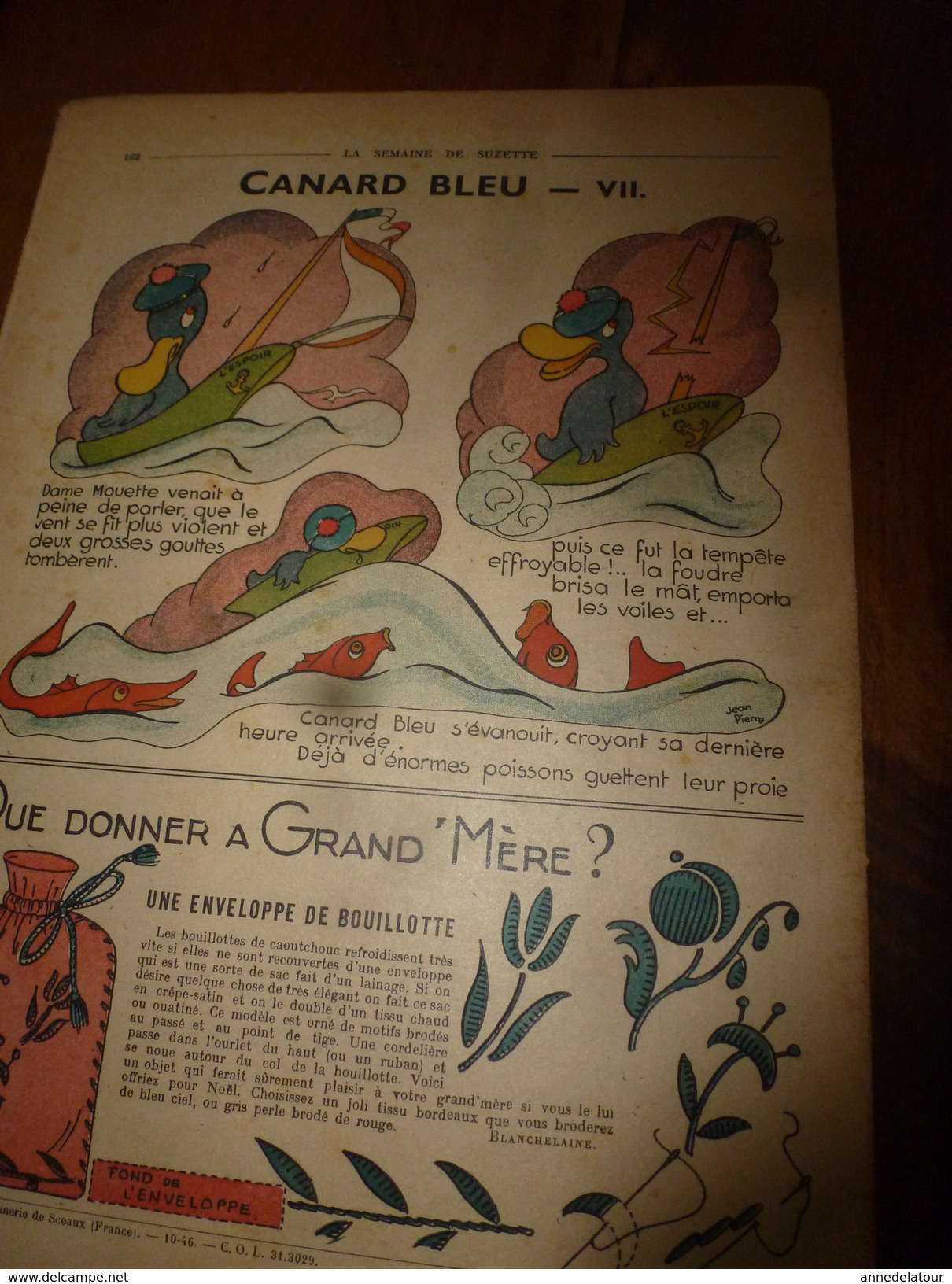 1946 LSDS (La Semaine De Suzette) : L'histoire Du Célèbre Botaniste Robert Fortune ; Etc - La Semaine De Suzette