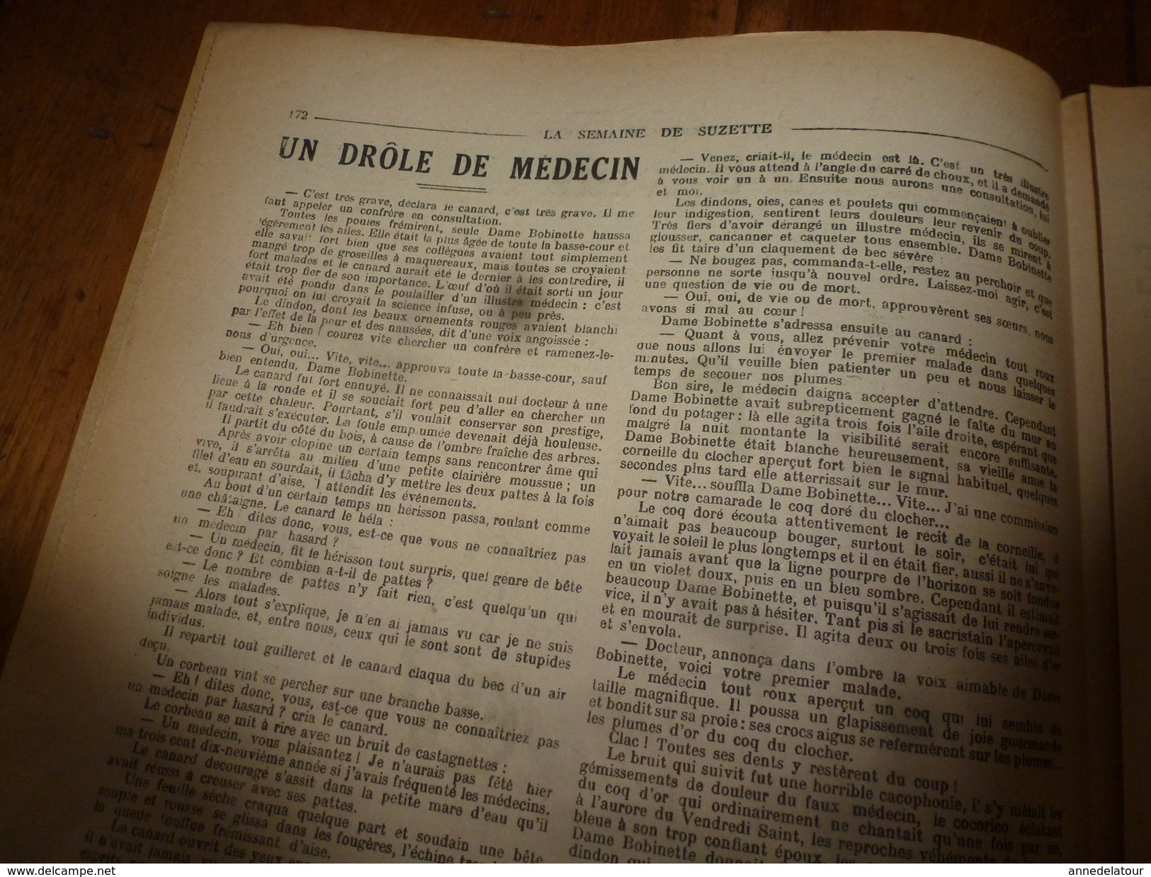 1946 LSDS (La Semaine De Suzette) : L'histoire D'un Drôle De Médecin Chez Les Bêtes ; Etc - La Semaine De Suzette