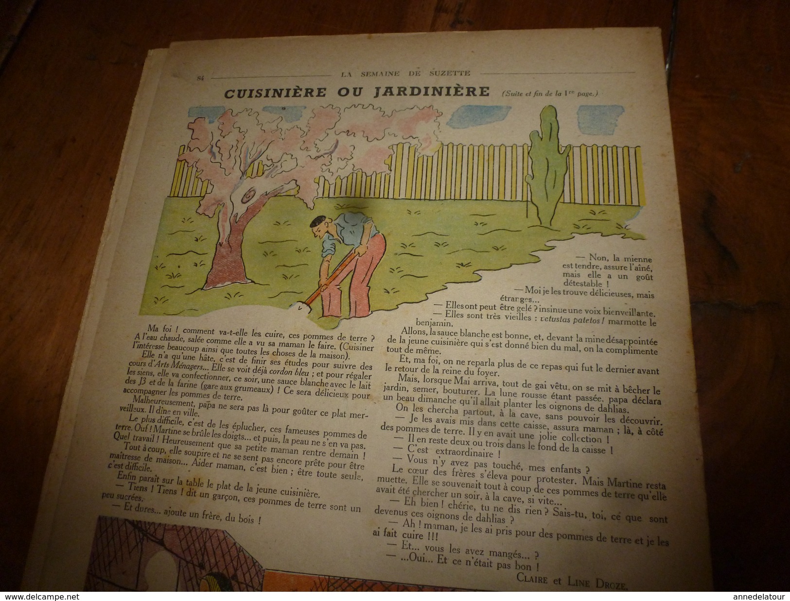 1946 LSDS  (La Semaine De Suzette) : Le Célèbre Mr CHAMPAGNE Qui Sait Tout; La Vengeance Des Arbres ; Etc - La Semaine De Suzette