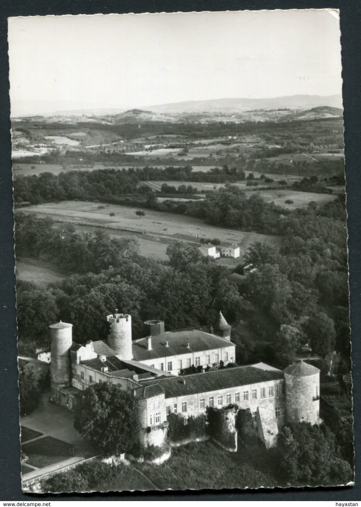 CHATEAU DE RAVEL PRES DE LEZOUX - FACE OUEST - Lezoux