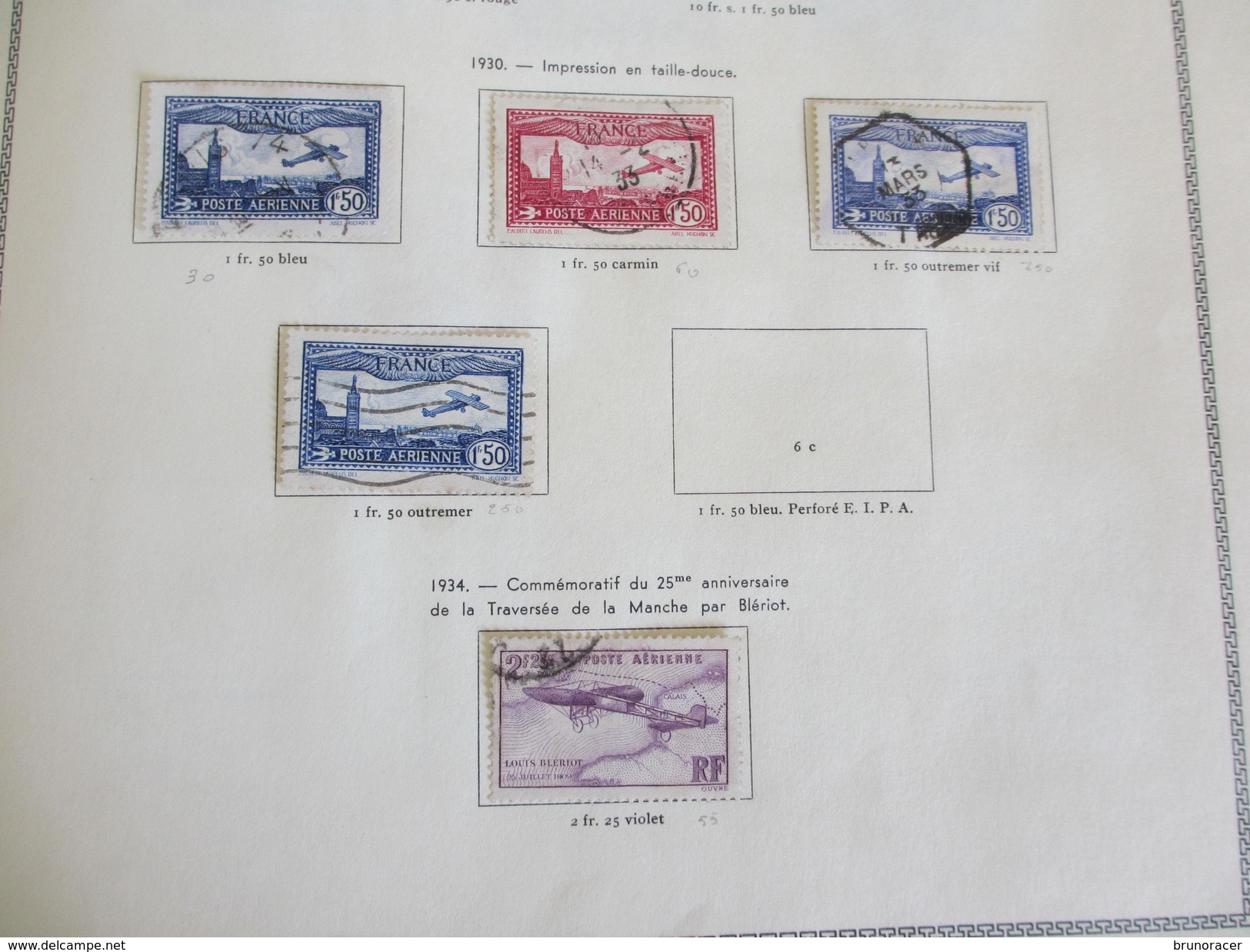 COLLECTION FRANCE 1849 à 1941 NEUF*/ OBLITÉRÉ A VOIR 95 SCANS