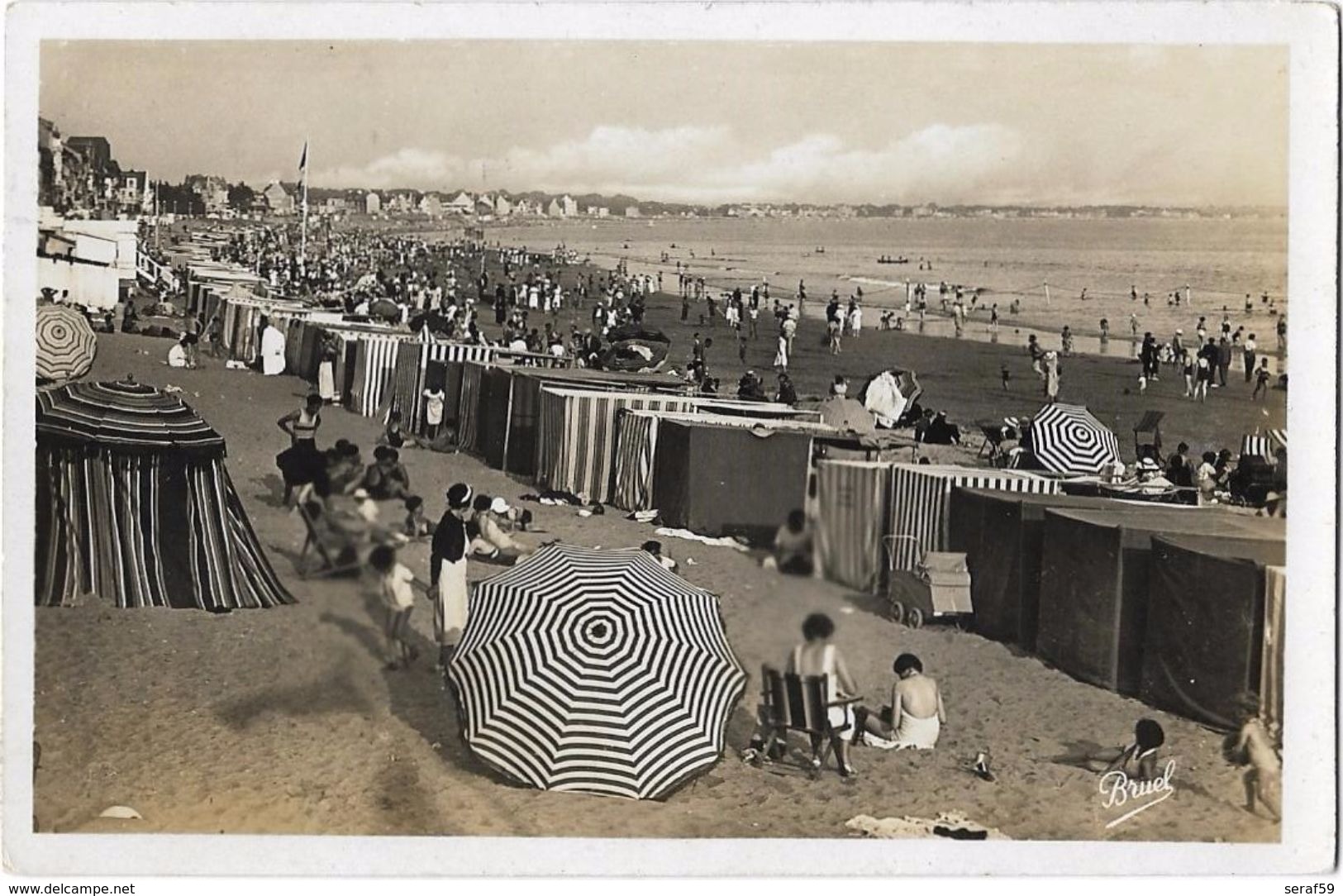 CPA DE LA BAULE SUR MER,44,DANS LES ANNEES 1943 - Autres & Non Classés