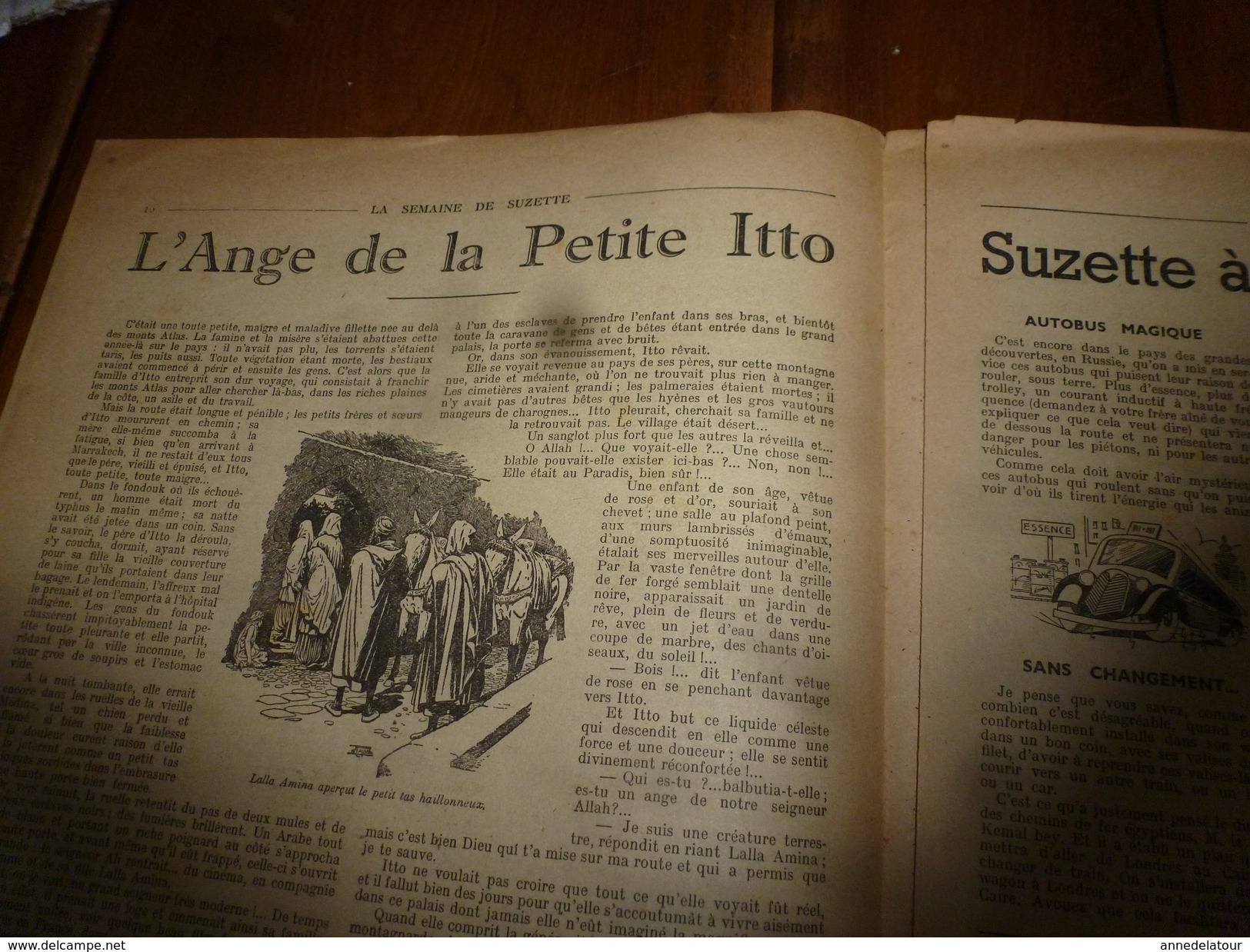 1946 LSDS (La Semaine De Suzette) : L'HERBE D'OUBLI ; Et - La Semaine De Suzette