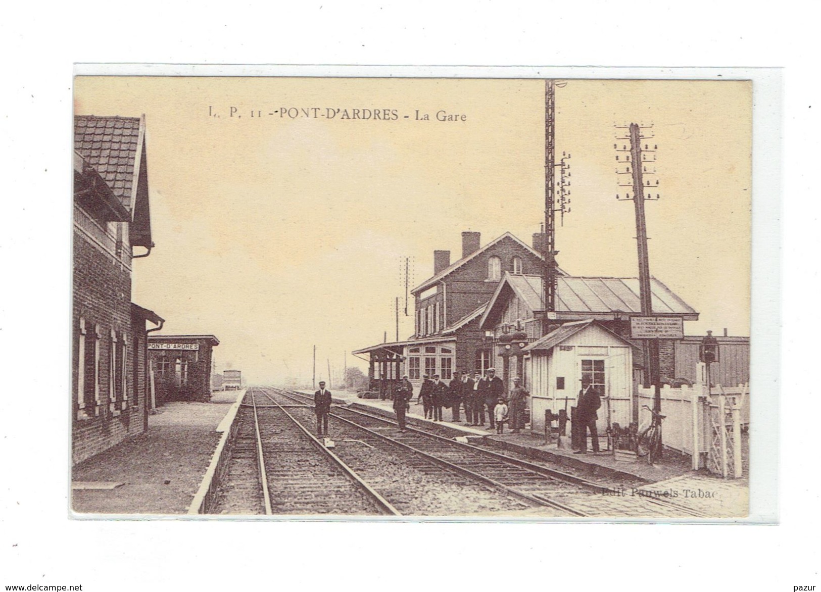 CPA 62 - PONT D'ARDRES - LA GARE - Ardres