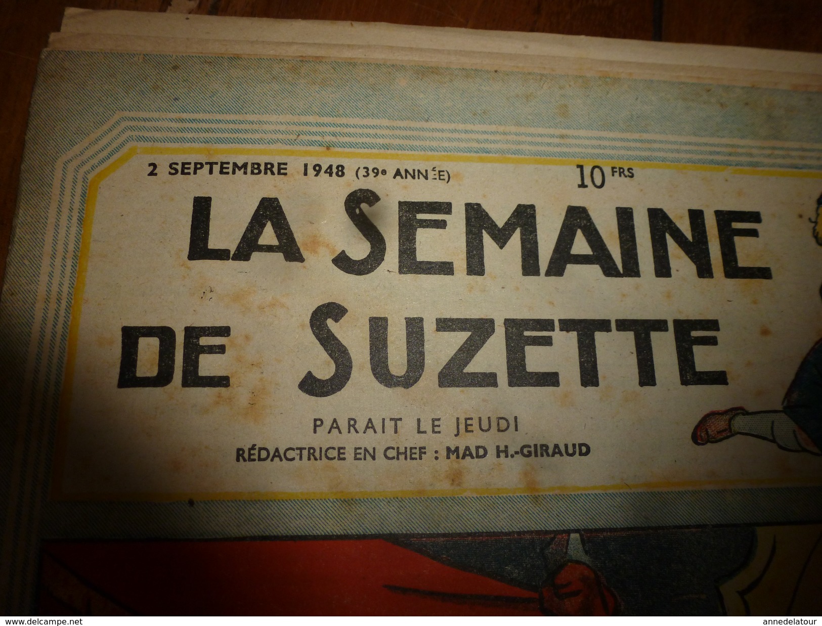 1948 LSDS (La Semaine De Suzette) : Au Château Des NOUETTES; Les Bagages Pour Le SCOUTISME;etc - La Semaine De Suzette