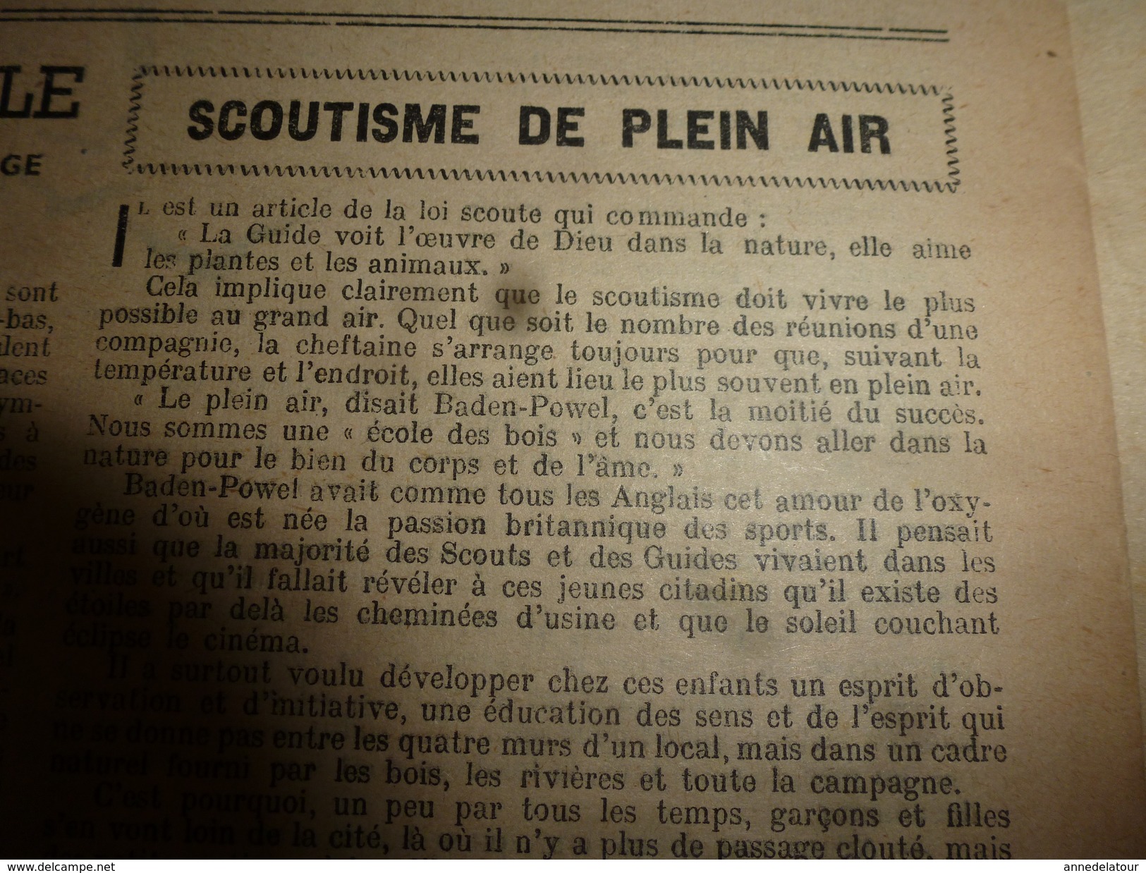 1948 LSDS  :La Fugue Du CHAT; Souhaits Des Enfants De La Guerre;SCOUTISME Plein Air;etc - La Semaine De Suzette