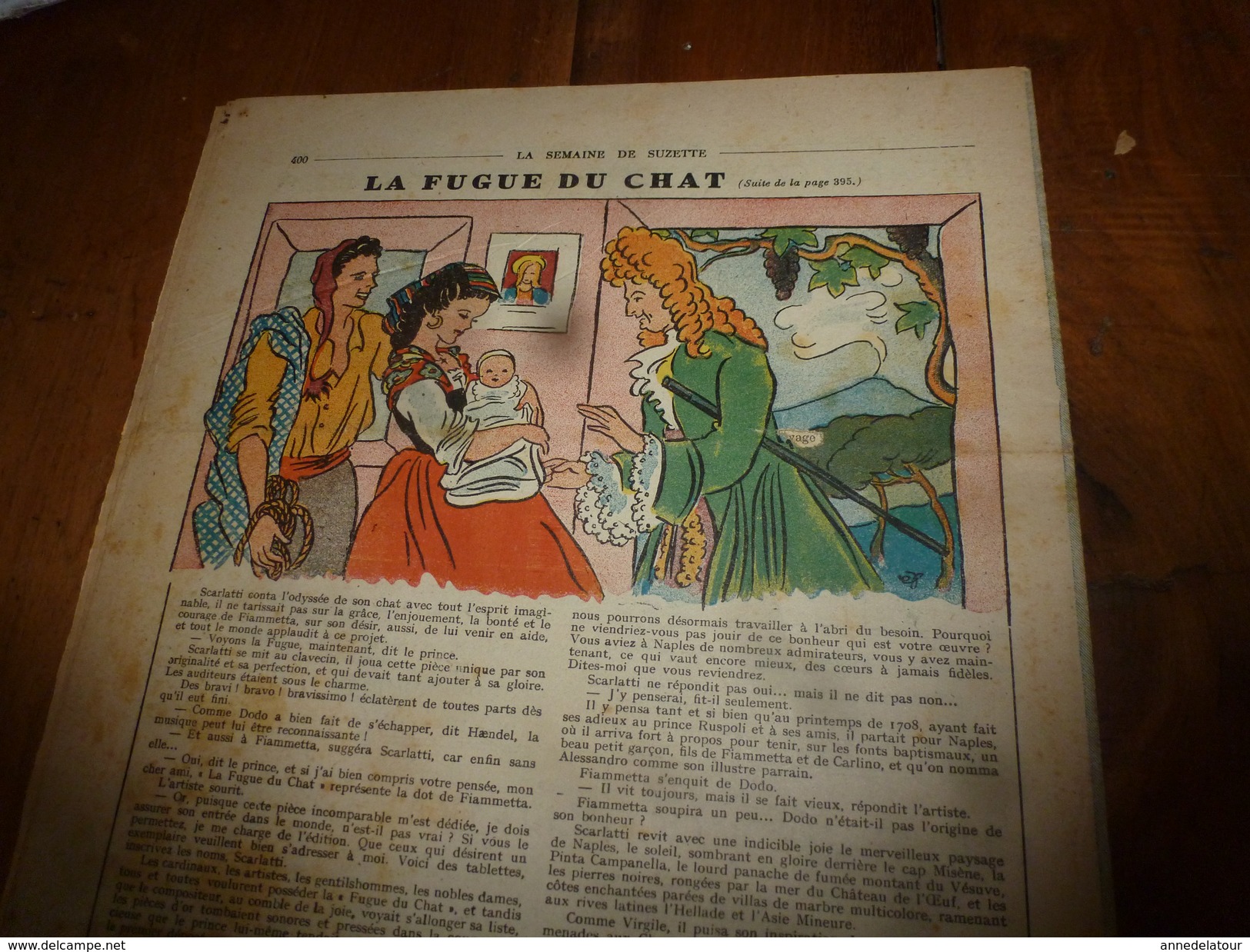 1948 LSDS  :La Fugue Du CHAT; Souhaits Des Enfants De La Guerre;SCOUTISME Plein Air;etc - La Semaine De Suzette