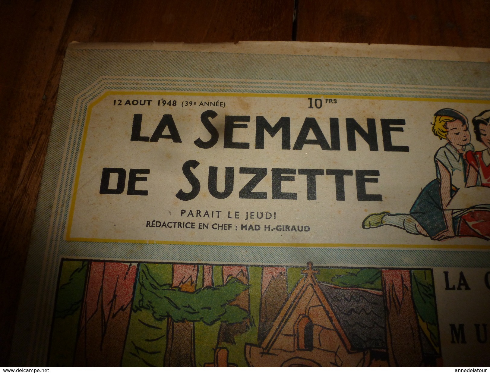 1948 LSDS  :La Chapelle Aux Muguets ; Le Gland Orgueilleux ; Etc - La Semaine De Suzette