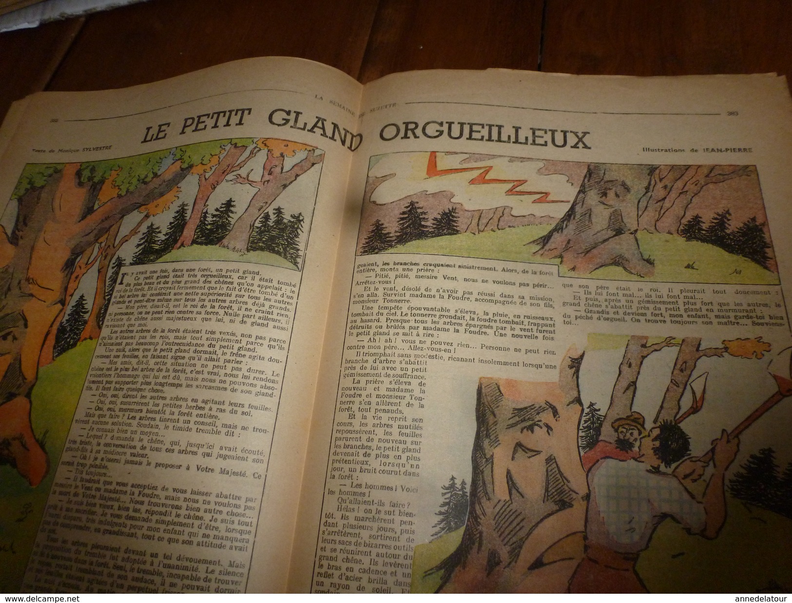 1948 LSDS  :La Chapelle Aux Muguets ; Le Gland Orgueilleux ; Etc - La Semaine De Suzette