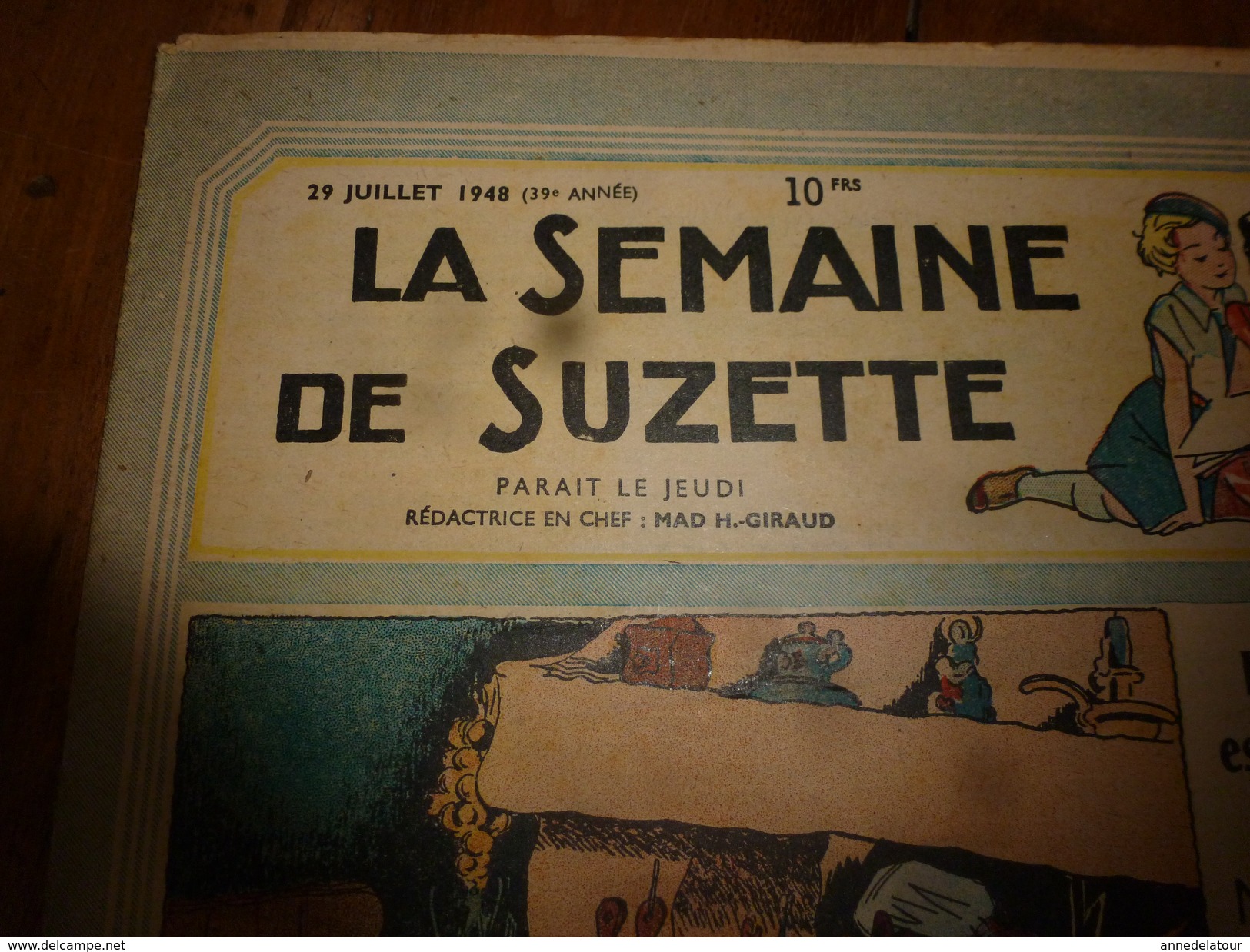 1948 LSDS  :La  RICHESSE EST DANS LE COEUR ; Etc - La Semaine De Suzette