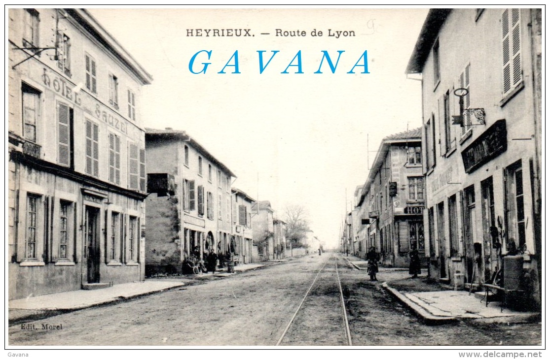 69 HEYRIEUX - Route De Lyon - Autres & Non Classés