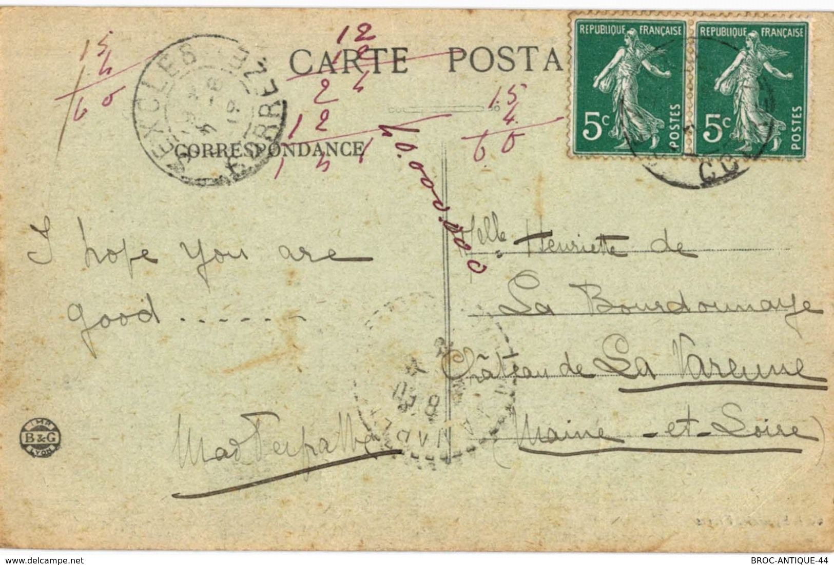 CPA N°13486 - LOT DE 2 CARTES ROCHE DE L' AIGUILLE PRES NAUZENAC + PAYSAGE AUX ABORDS DE LA NAU D' ARCHES - Otros & Sin Clasificación