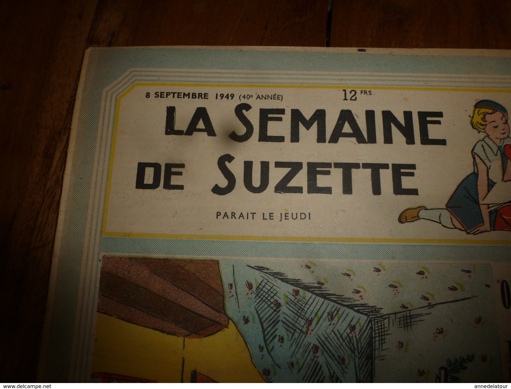 1949 LSDS  (La Semaine De Suzette) : L'âne Qui était Entêté Comme Un âne ; Le ZOO De La Ferme ; Etc - La Semaine De Suzette