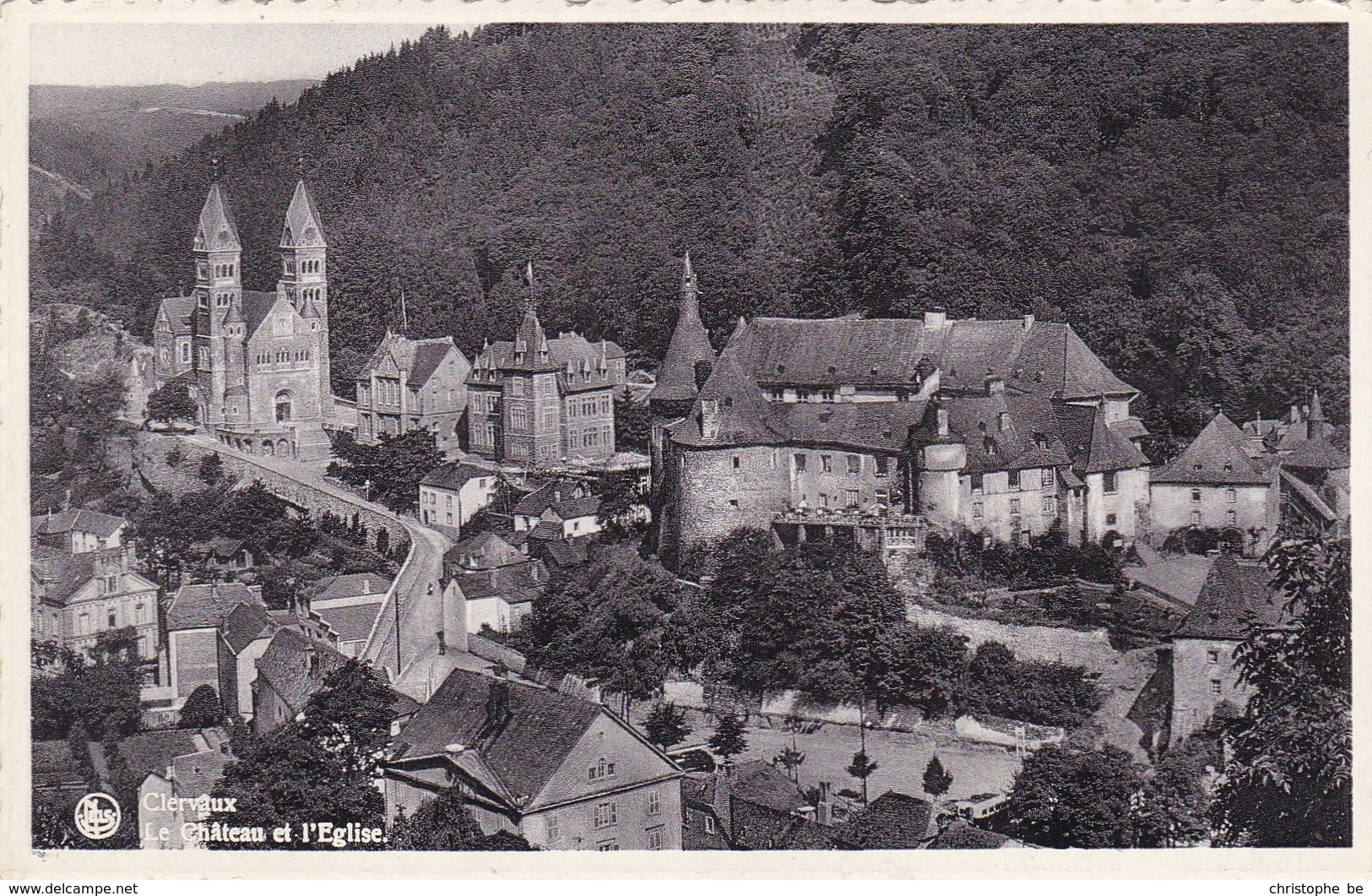 Clervaux, Le Château Et L'Eglise (pk39943) - Clervaux