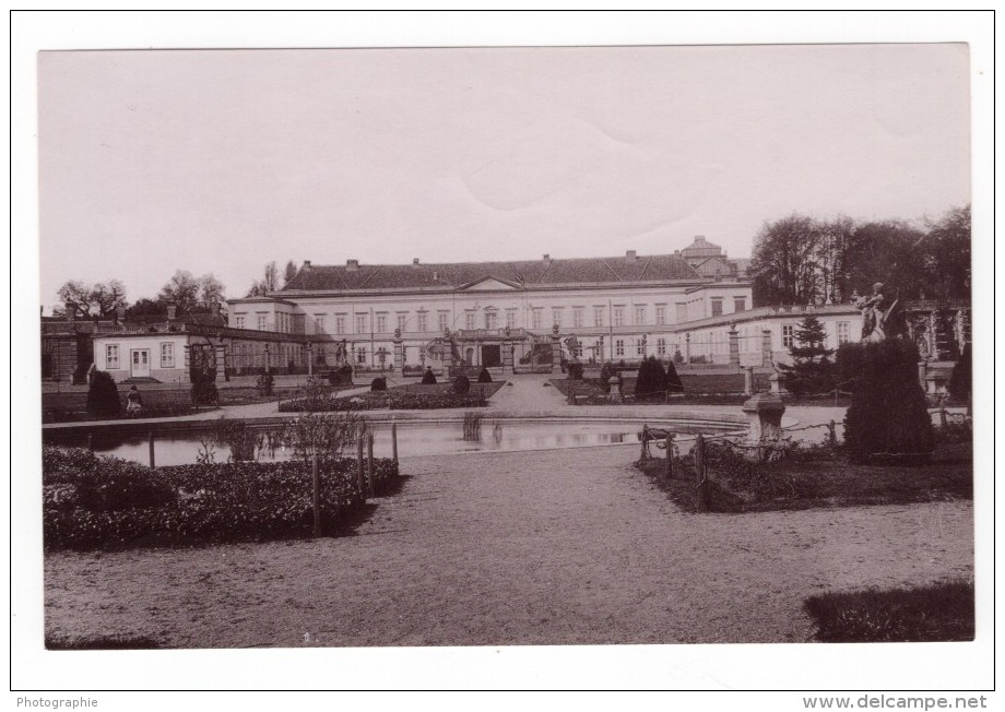 Allemagne Chateau Herrenhausen Jardins Ancienne Photo Rommler &amp; Jonas 1890 - Old (before 1900)