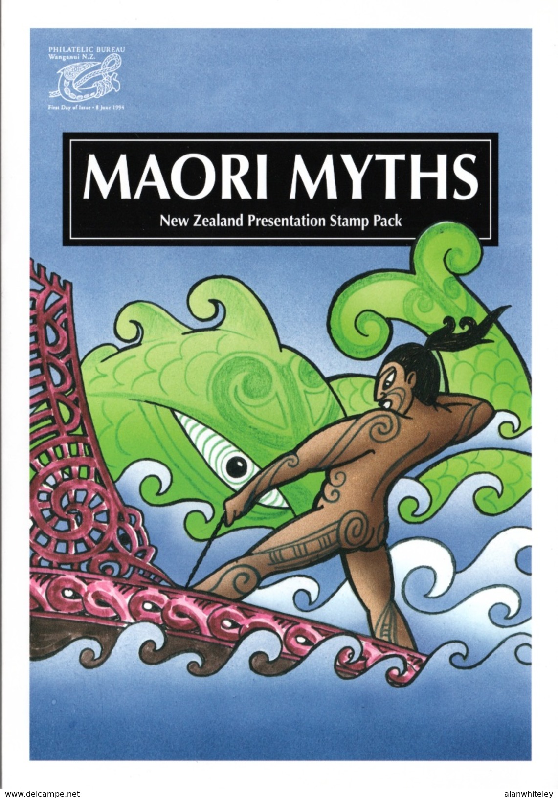 NEW ZEALAND 1994 Maori Myths: Presentation Pack - Presentation Packs