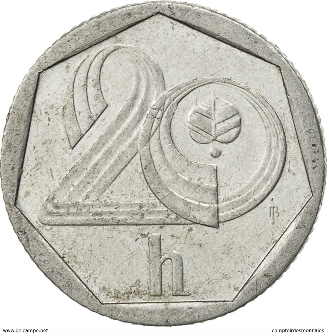 Monnaie, République Tchèque, 20 Haleru, 1993, TTB, Aluminium, KM:2.1 - Tchéquie