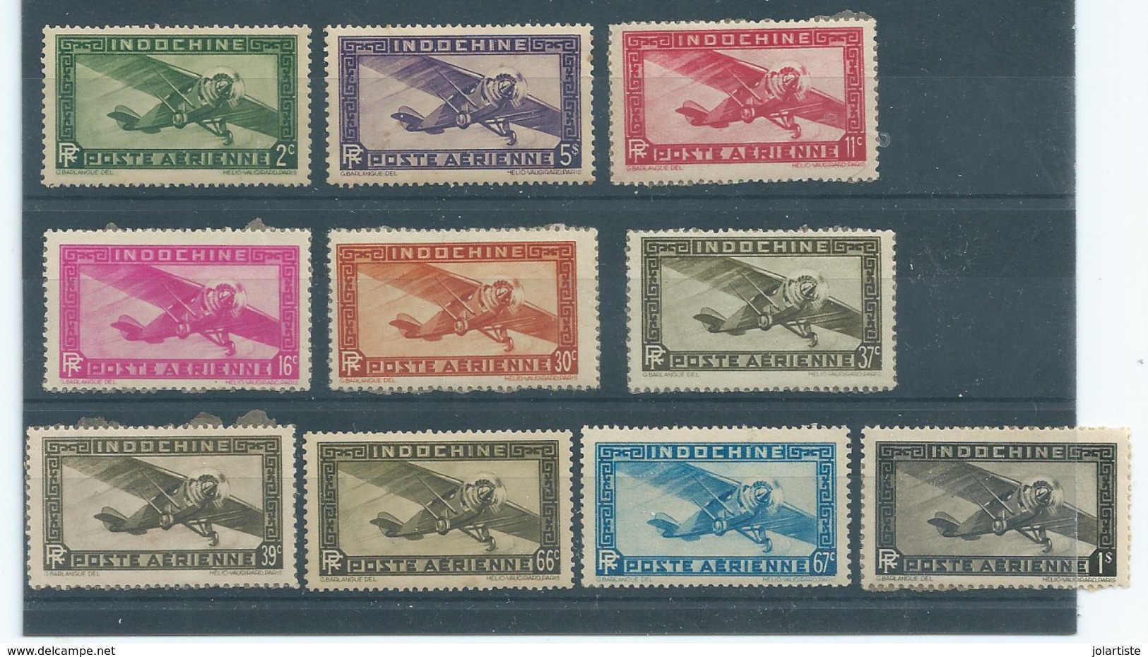 TIMBRES INDOCHINE POSTE AERIENNE  Port 0,75 - Asia (Other)