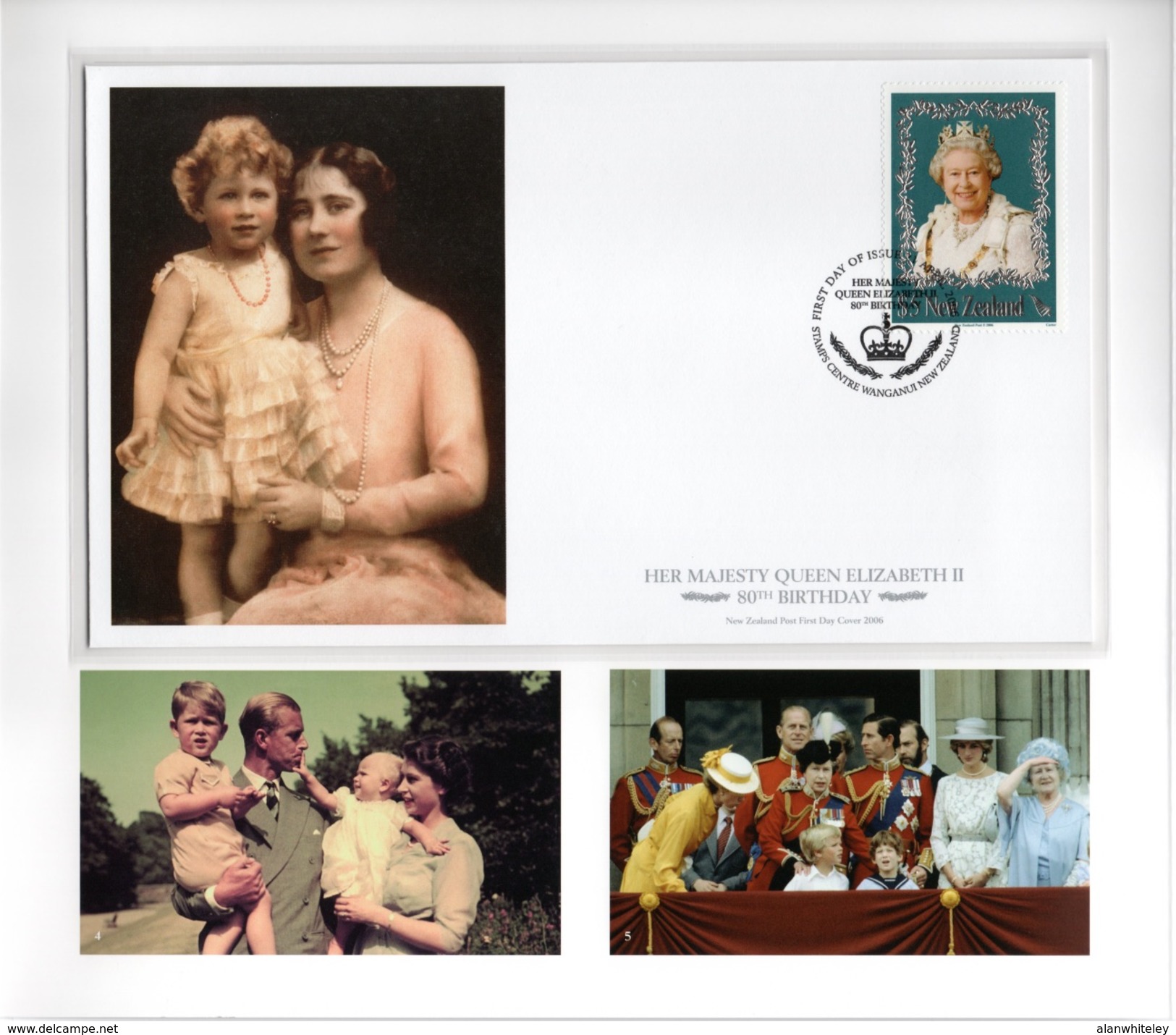 NEW ZEALAND 2006 80th Birthday Of Queen Elizabeth II: Presentation Pack - Presentation Packs
