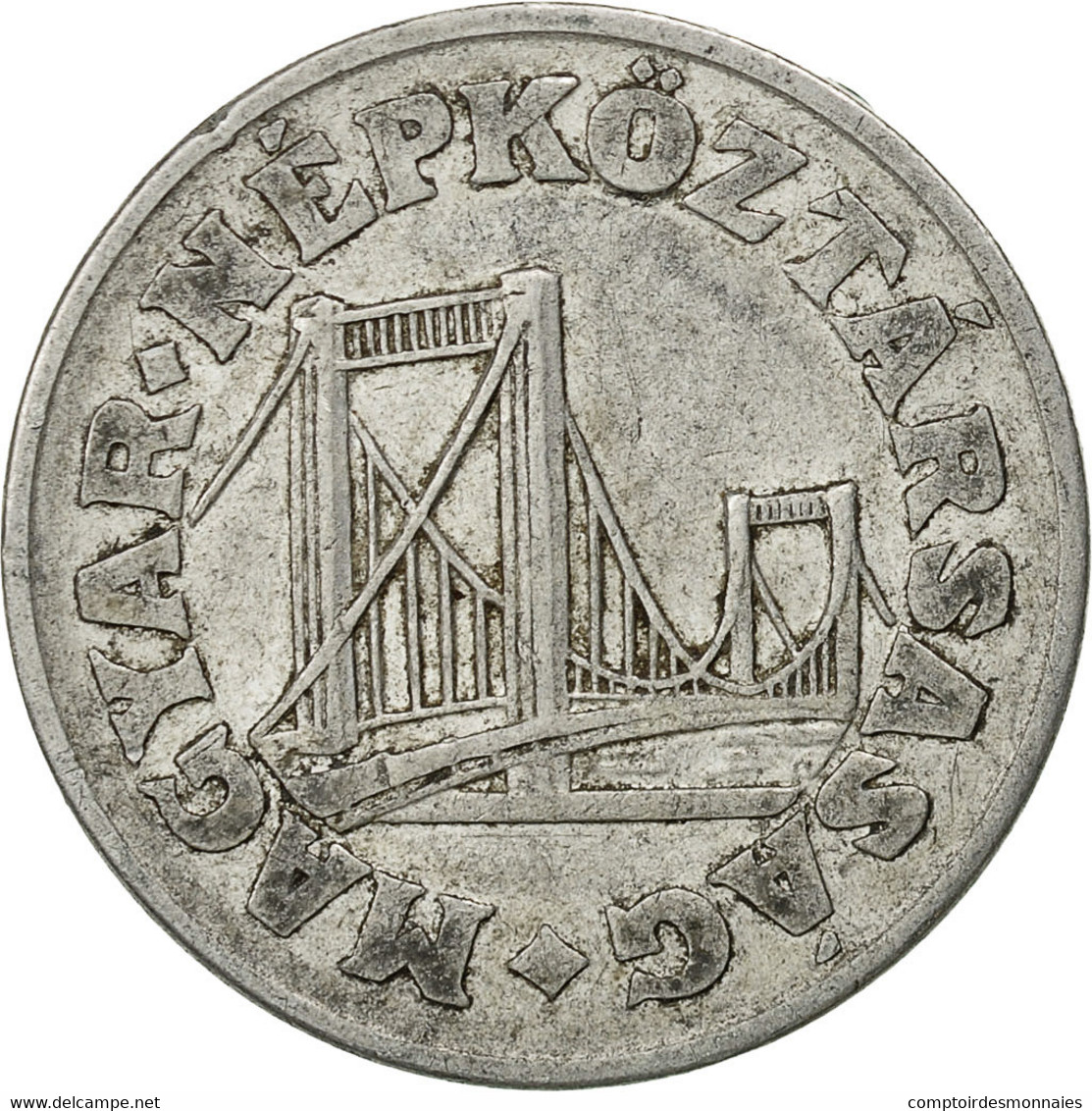 Monnaie, Hongrie, 50 Fillér, 1967, Budapest, TTB, Aluminium, KM:574 - Hongrie