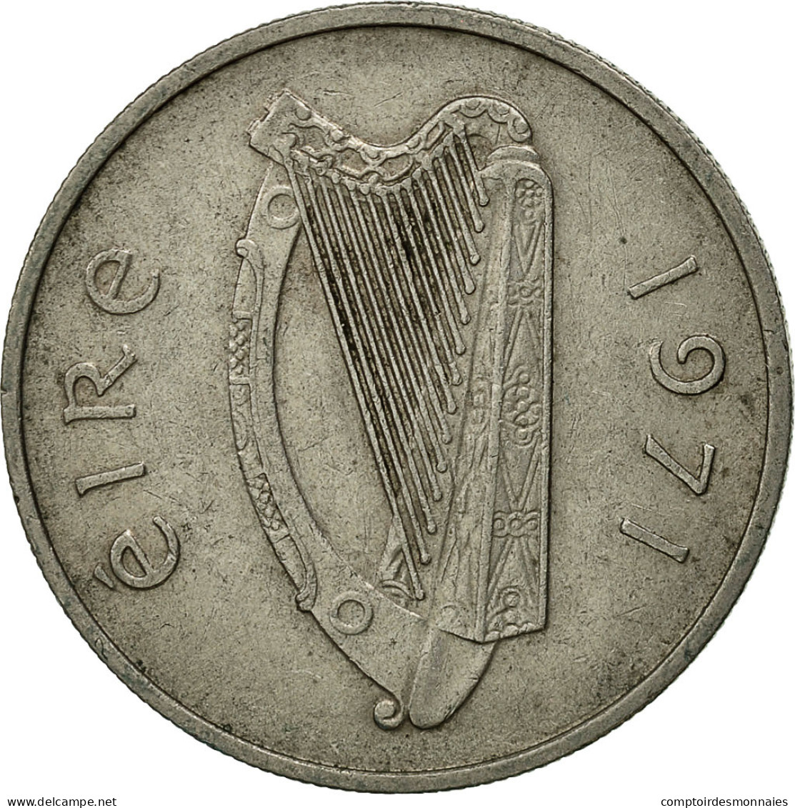 Monnaie, IRELAND REPUBLIC, 5 Pence, 1971, TTB, Copper-nickel, KM:22 - Irlande