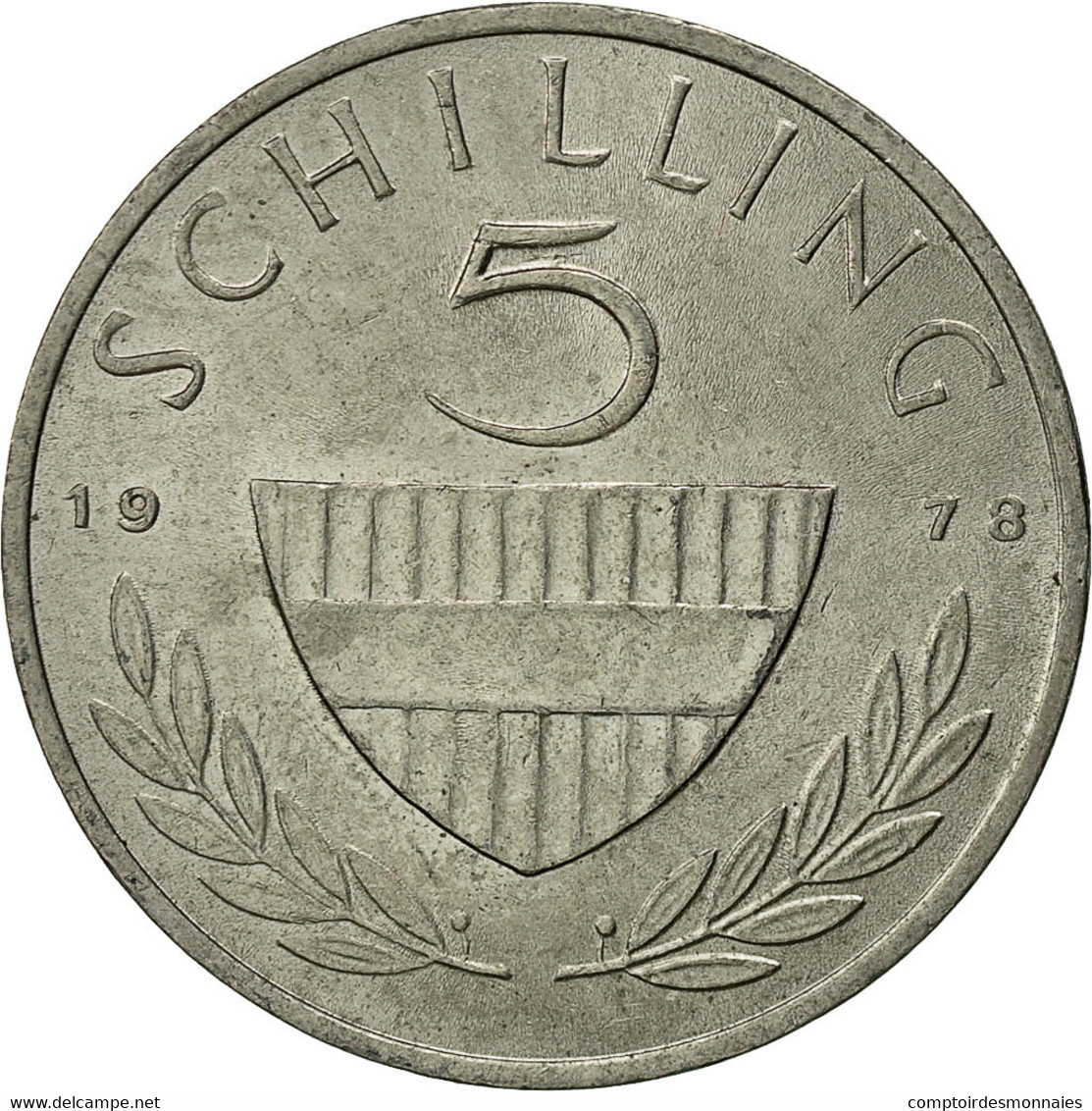 Monnaie, Autriche, 5 Schilling, 1978, TTB, Copper-nickel, KM:2889a - Autriche